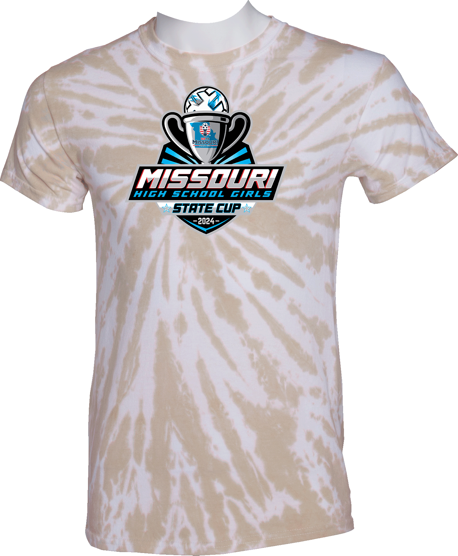 Tie-Dye Short Sleeves - 2024 USYS High School Girls State Cup