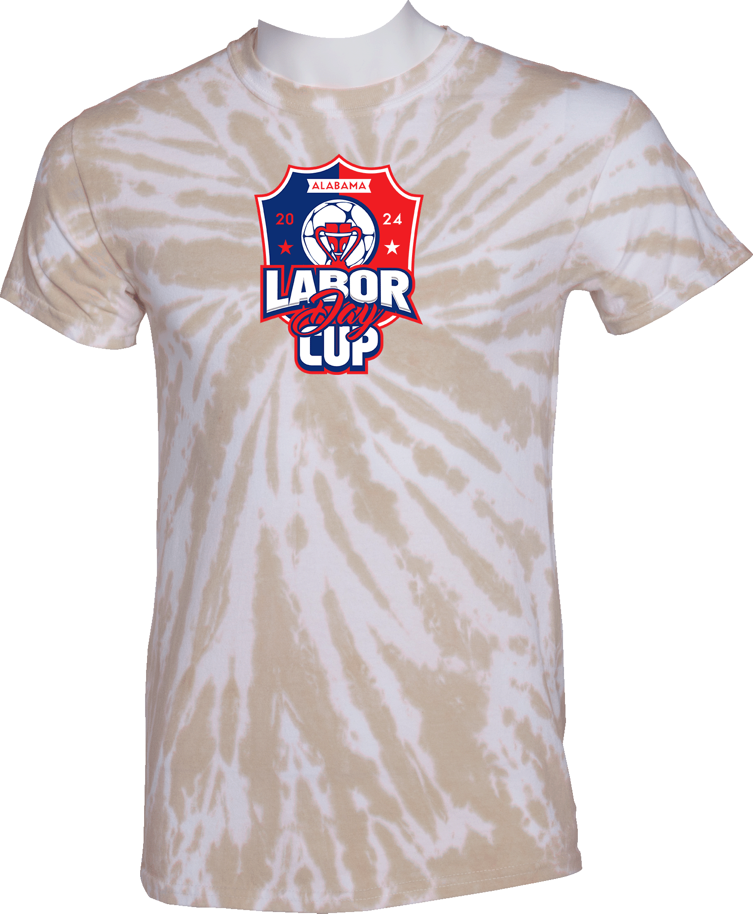 Tie-Dye Short Sleeves - 2024 Alabama Labor Day Cup