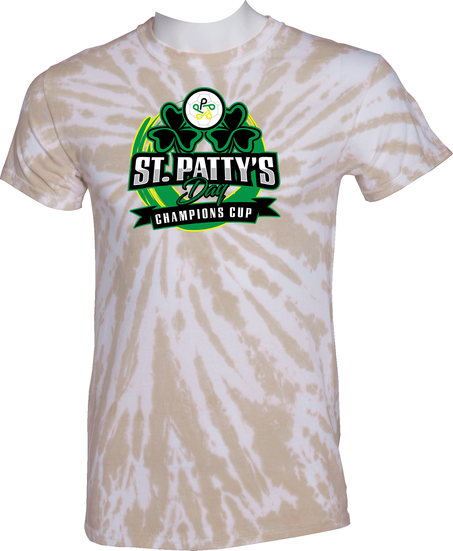 Tie-Dye Short Sleeves - 2024 St. Patty's Day Champions Cup