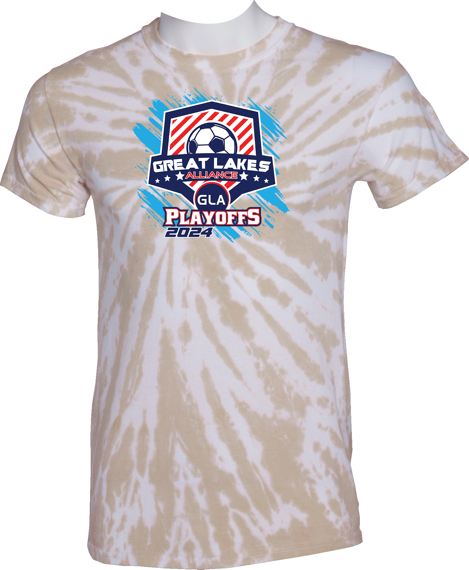 Tie-Dye Short Sleeves - 2024 GLA Championship Playoff