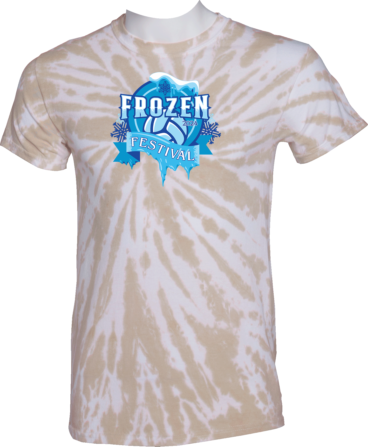 Tie-Dye Short Sleeves - 2024 Frozen Festival