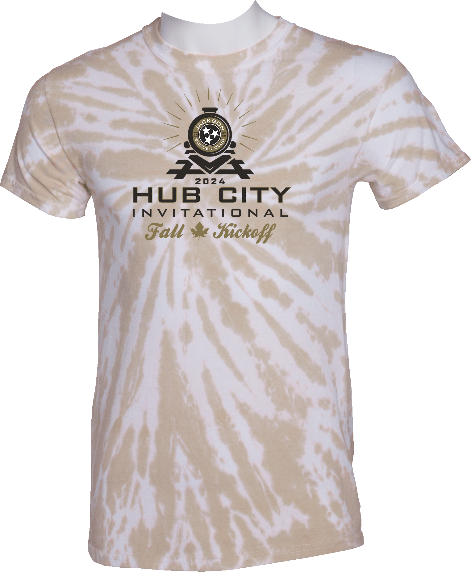 Tie-Dye Short Sleeves - 2024 Hub City Invitational Fall Kick Off