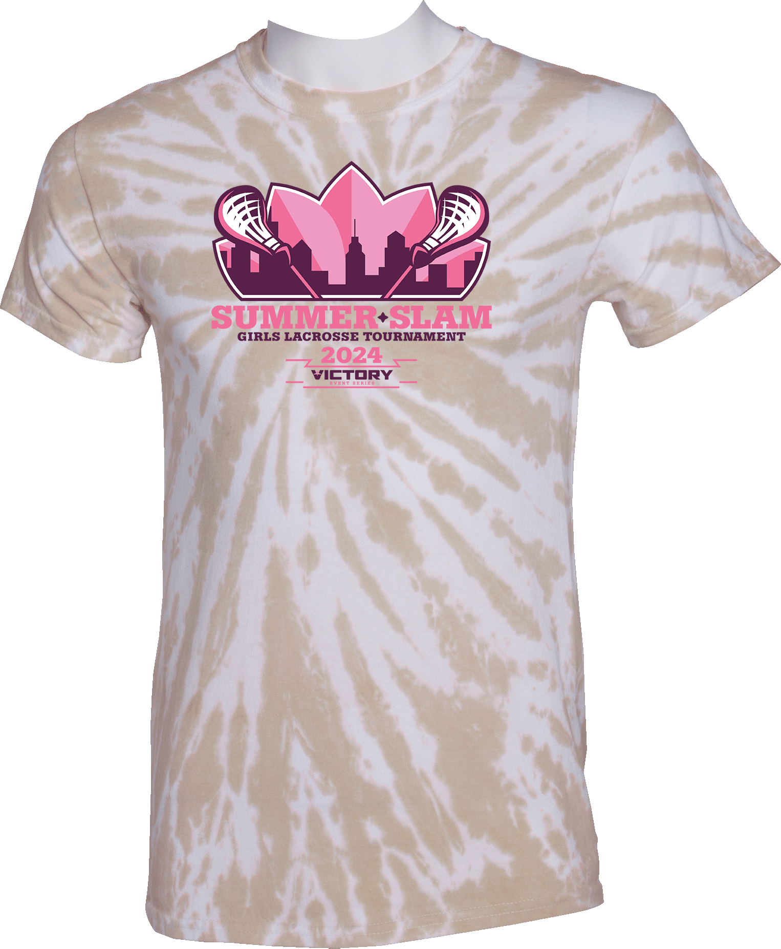 Tie-Dye Short Sleeves - 2024 Girls Summer Slam