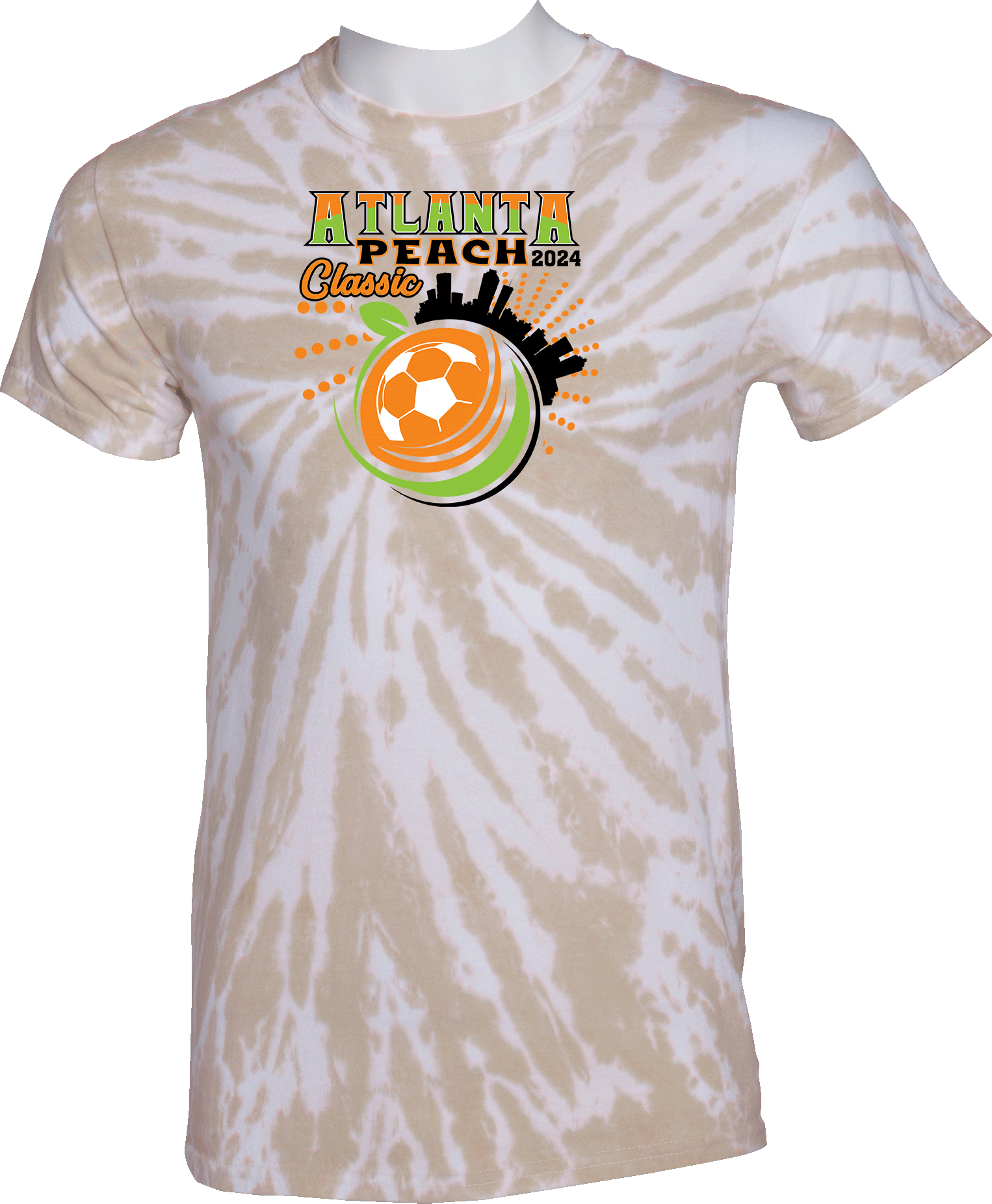 Tie-Dye Short Sleeves - 2024 Atlanta Peach Classic