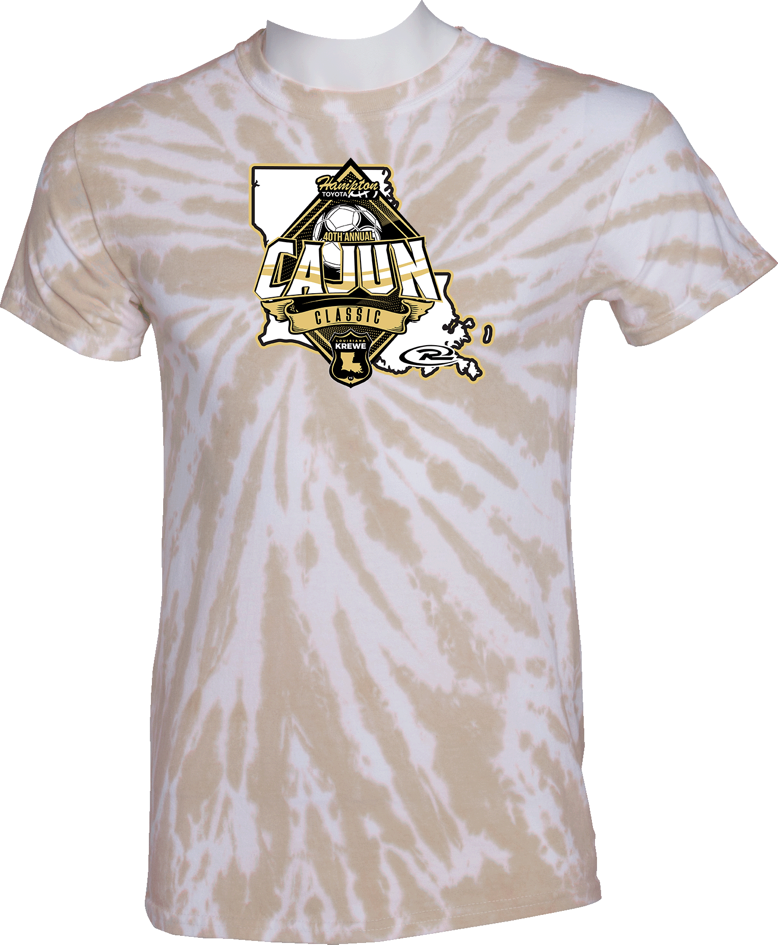 Tie-Dye Short Sleeves - 2024 40th Annual Cajun Classic