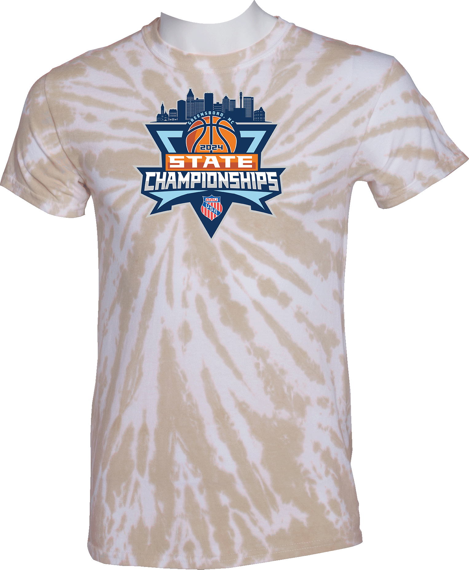 Tie-Dye Short Sleeves - 2024 AAU State Championships