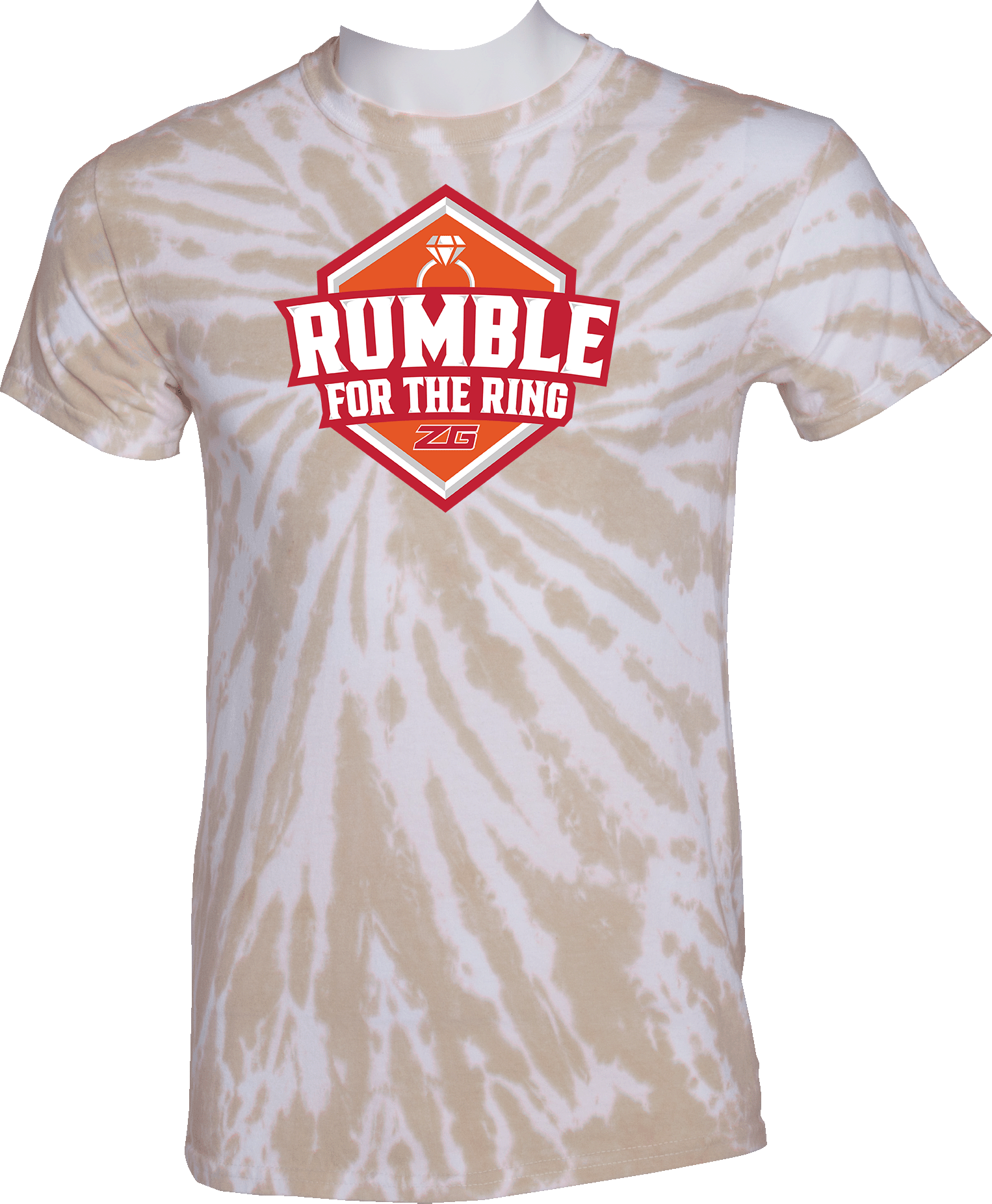 Tie-Dye Short Sleeves - 2024 Zero Gravity Rumble for the Ring (CT)