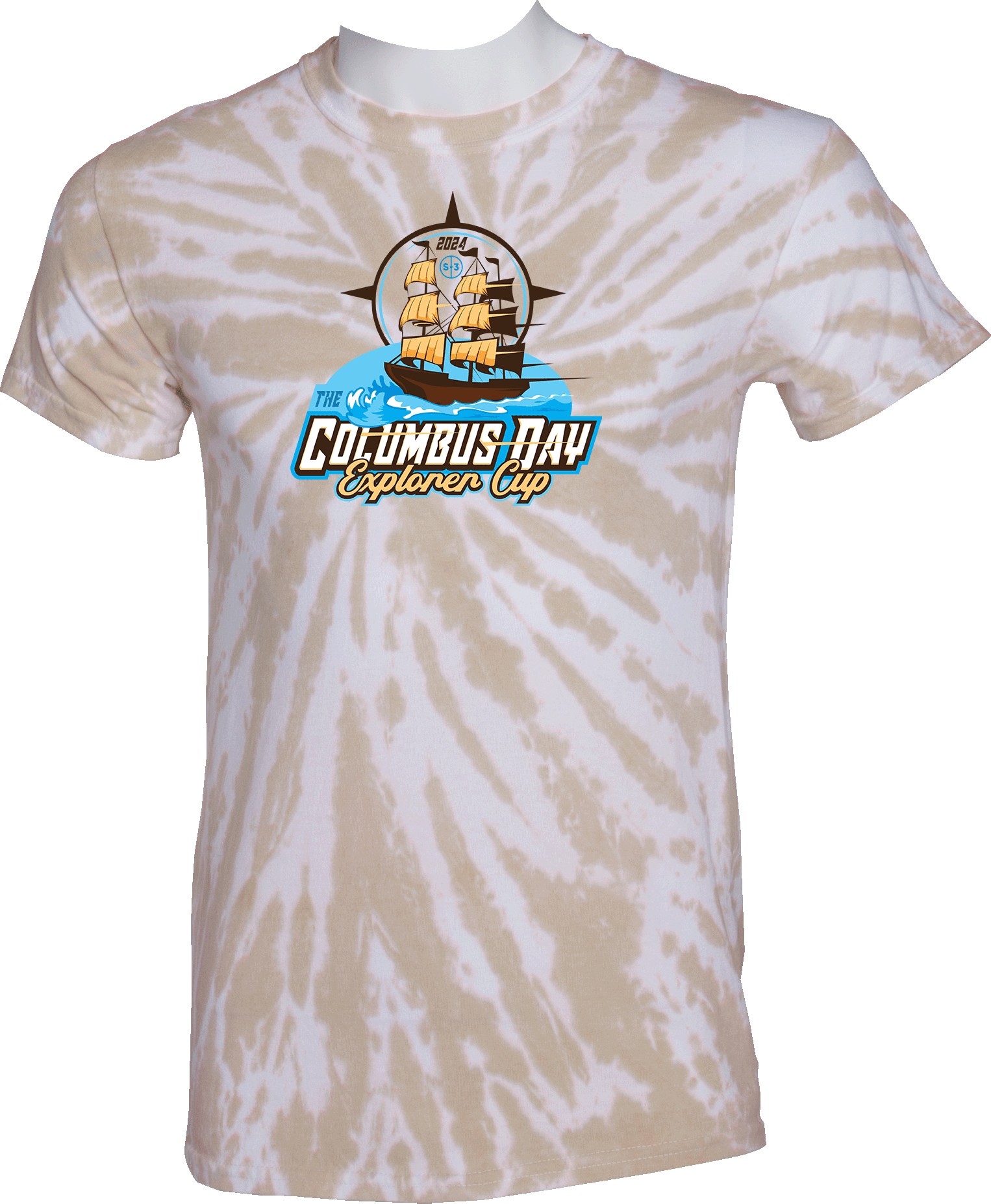 Tie-Dye Short Sleeves - 2024 The Columbus Day Explorer Cup