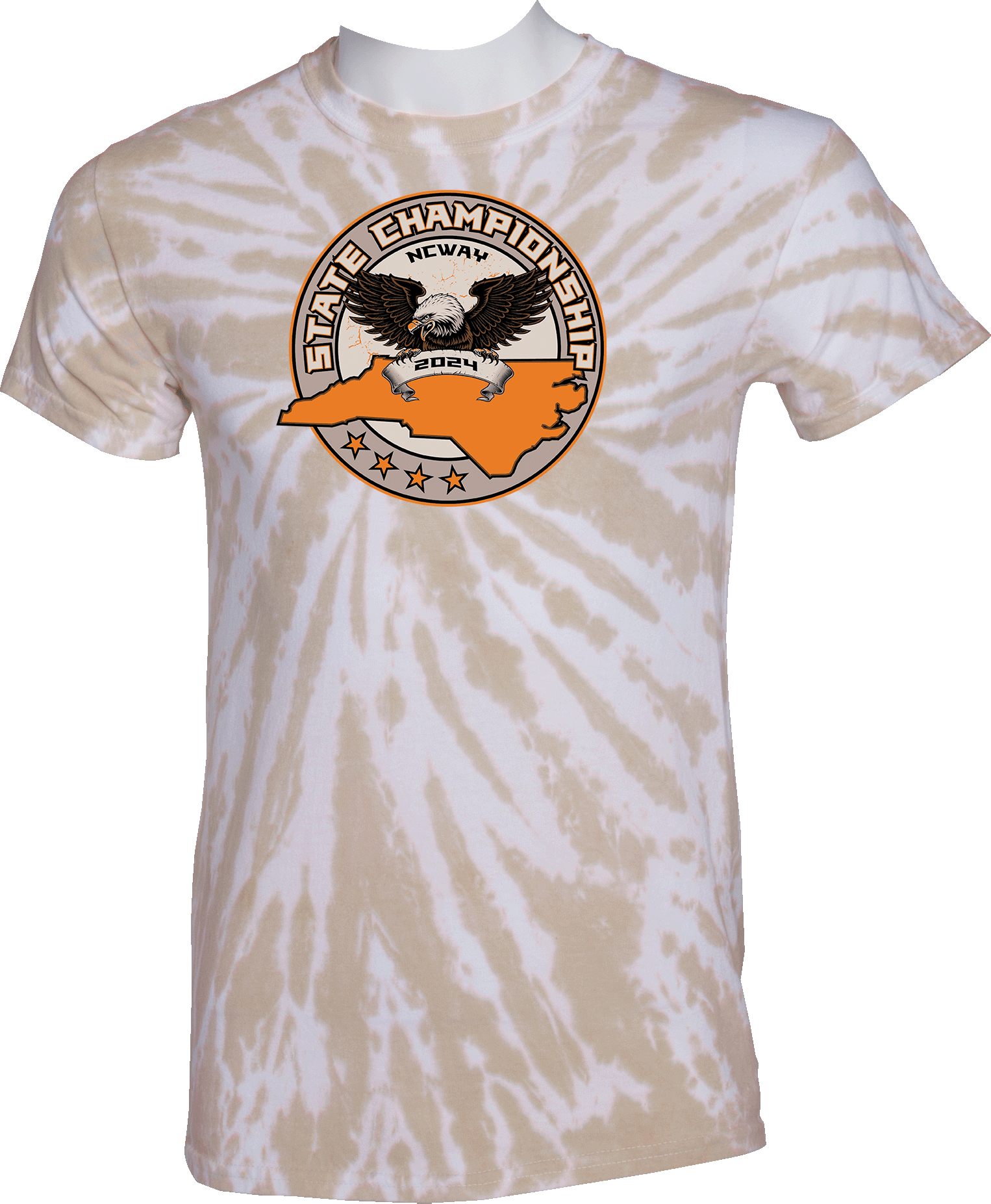 Tie-Dye Short Sleeves - 2024 NCWAY State Championship