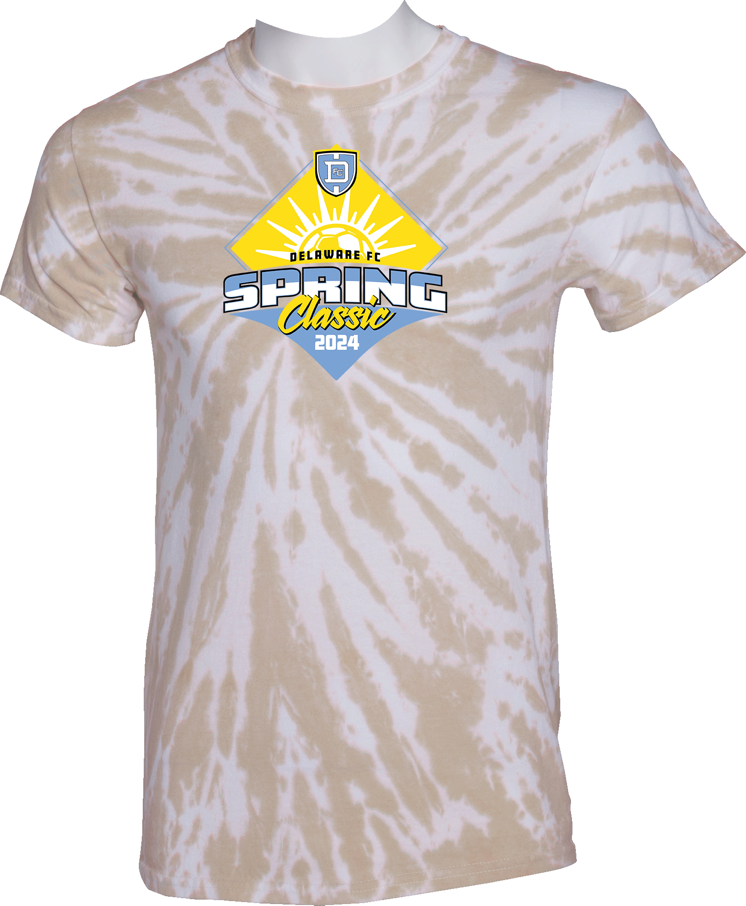 Tie-Dye Short Sleeves - 2024 Delaware FC Spring Classic