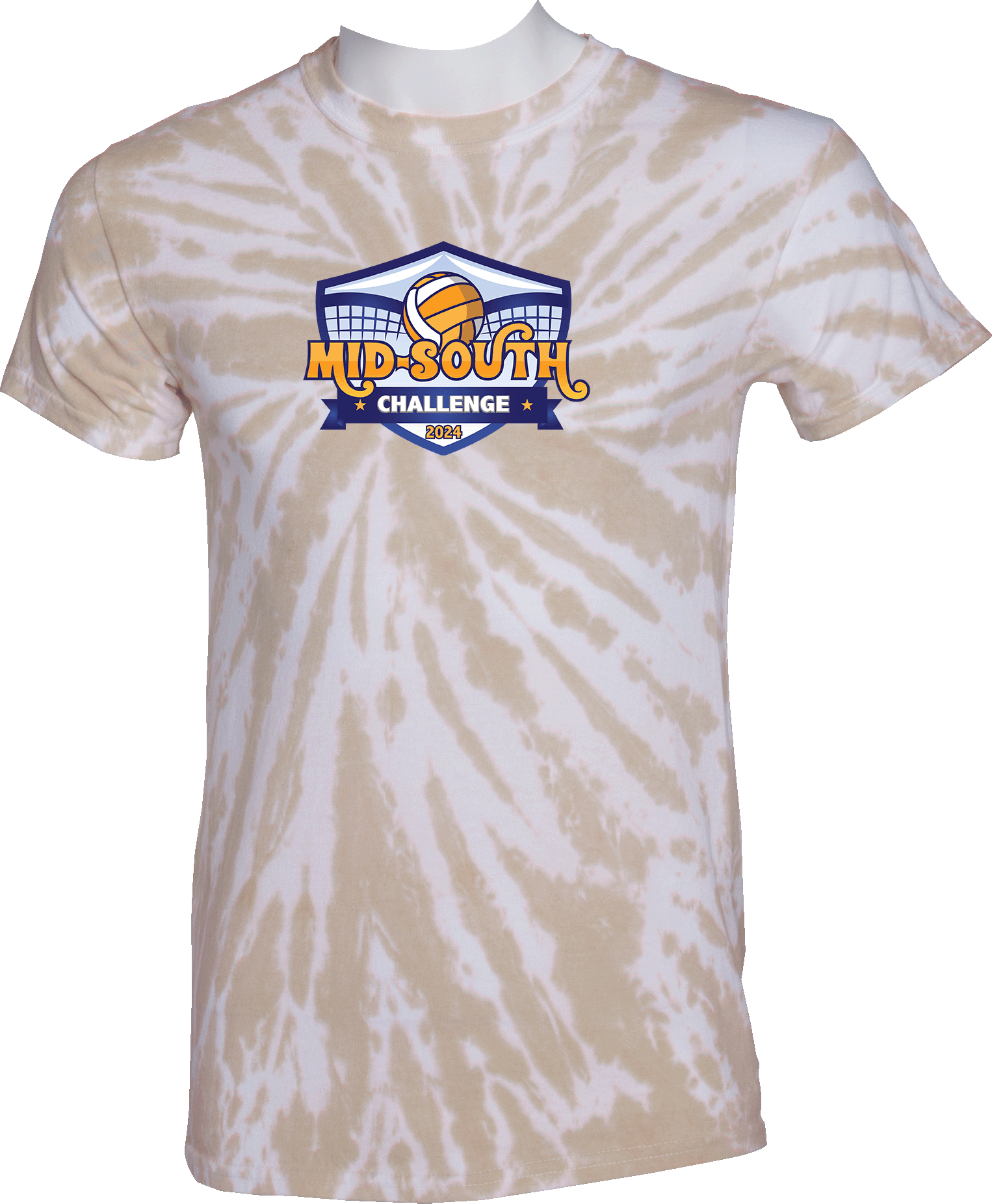 Tie-Dye Short Sleeves - 2024 Mid-South Challenge