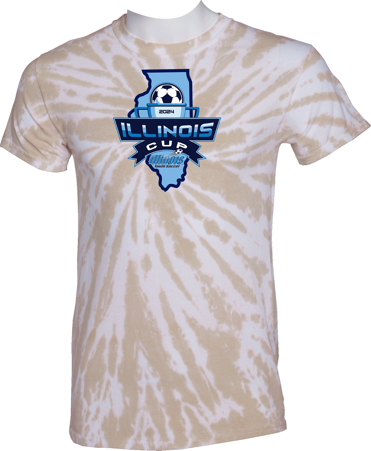 Tie-Dye Short Sleeves - 2024 USYS Illinois Cup