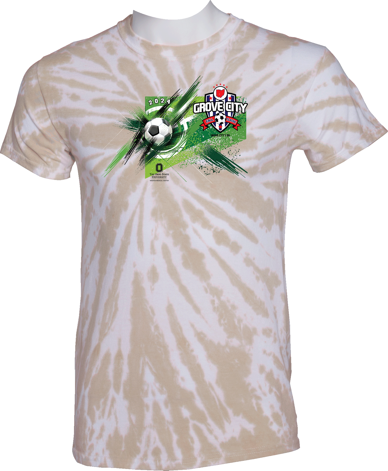 Tie-Dye Short Sleeves - 2024 Grove City Fall Classic