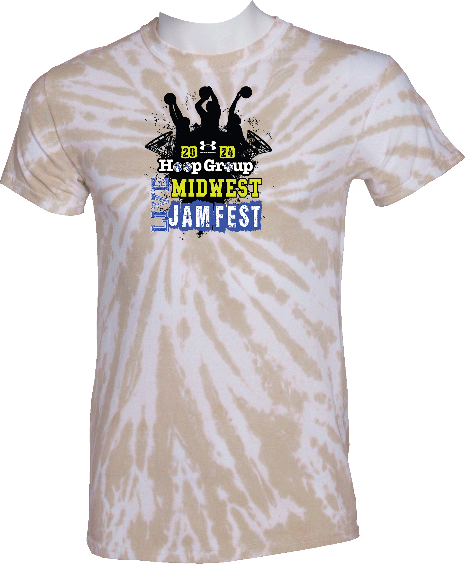 Tie-Dye Short Sleeves - 2024 Live Midwest Jam Fest