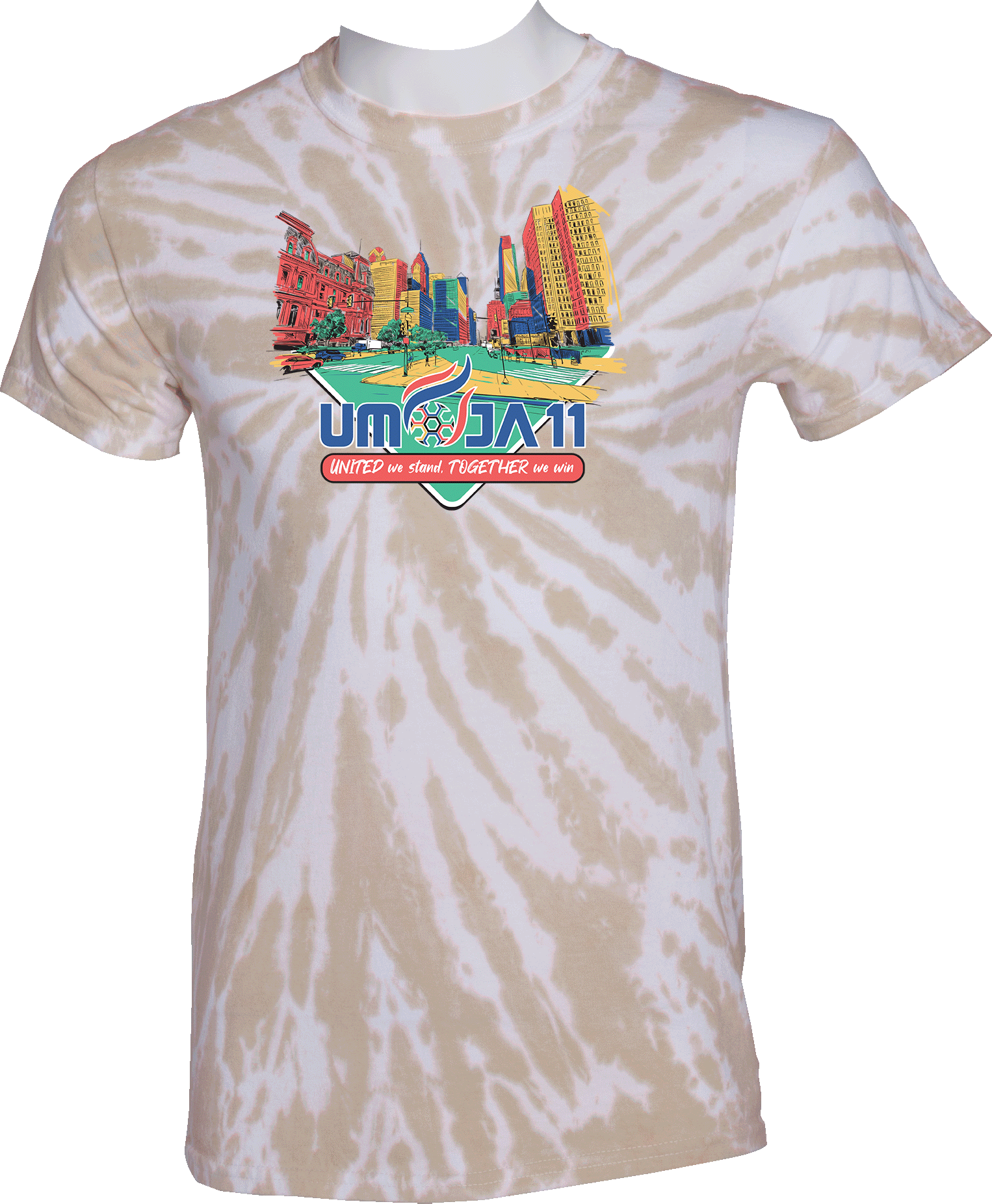 Tie-Dye Short Sleeves - 2024 Umoja Games