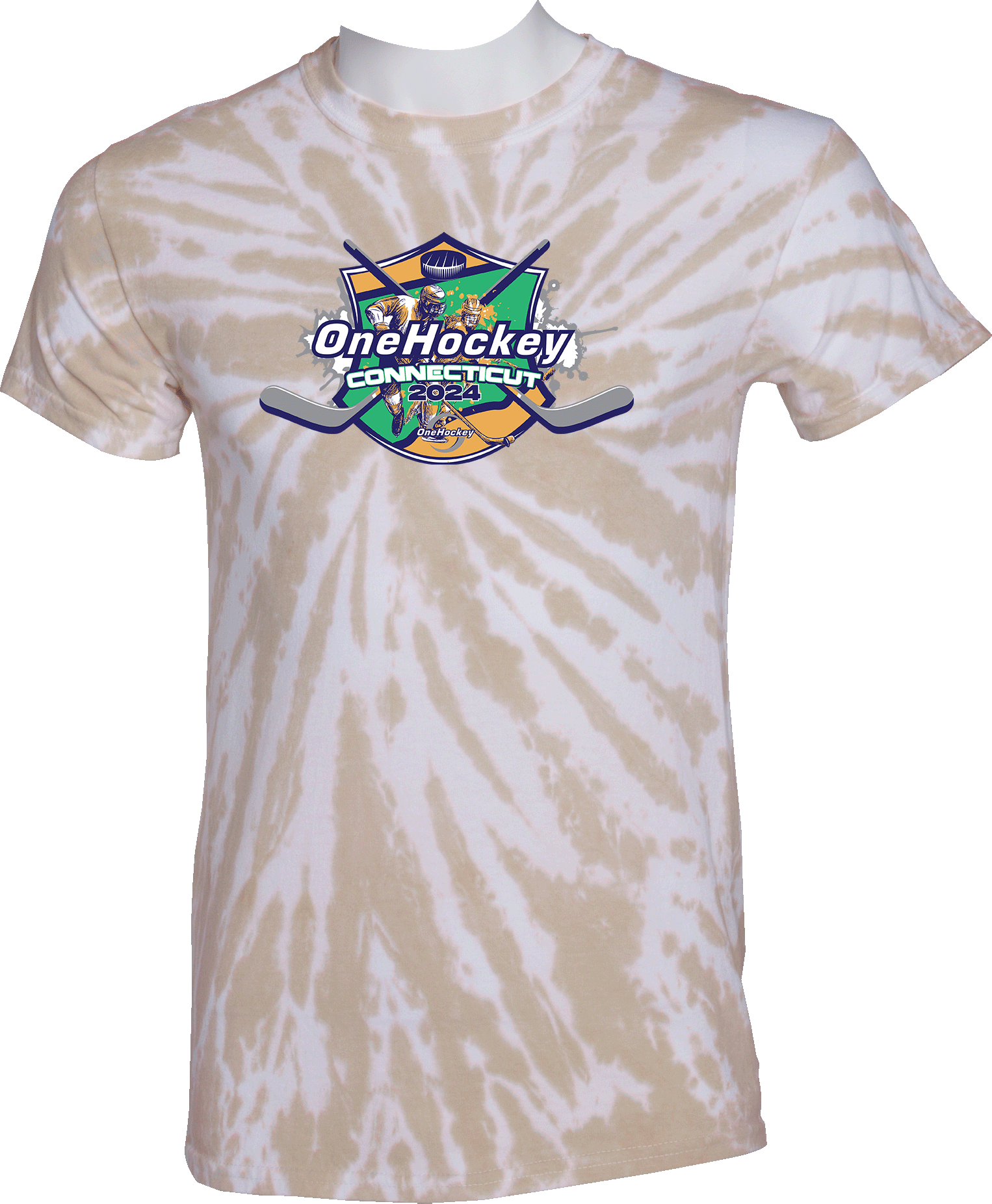 Tie-Dye Short Sleeves - 2024 OneHockey Connecticut