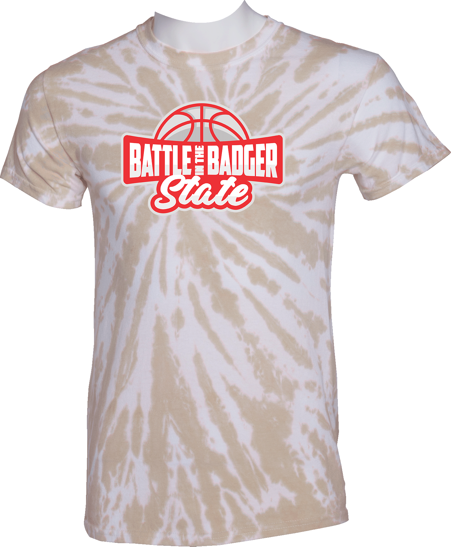 Tie-Dye Short Sleeves - 2024 Battle In The Badger State