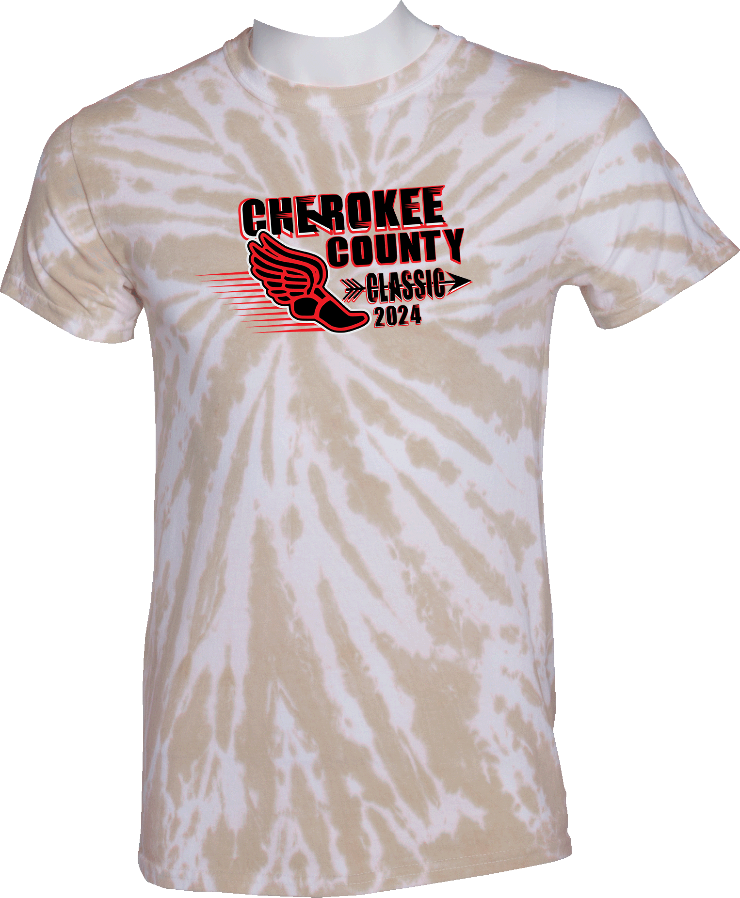 Tie-Dye Short Sleeves - 2024 Cherokee County Classic