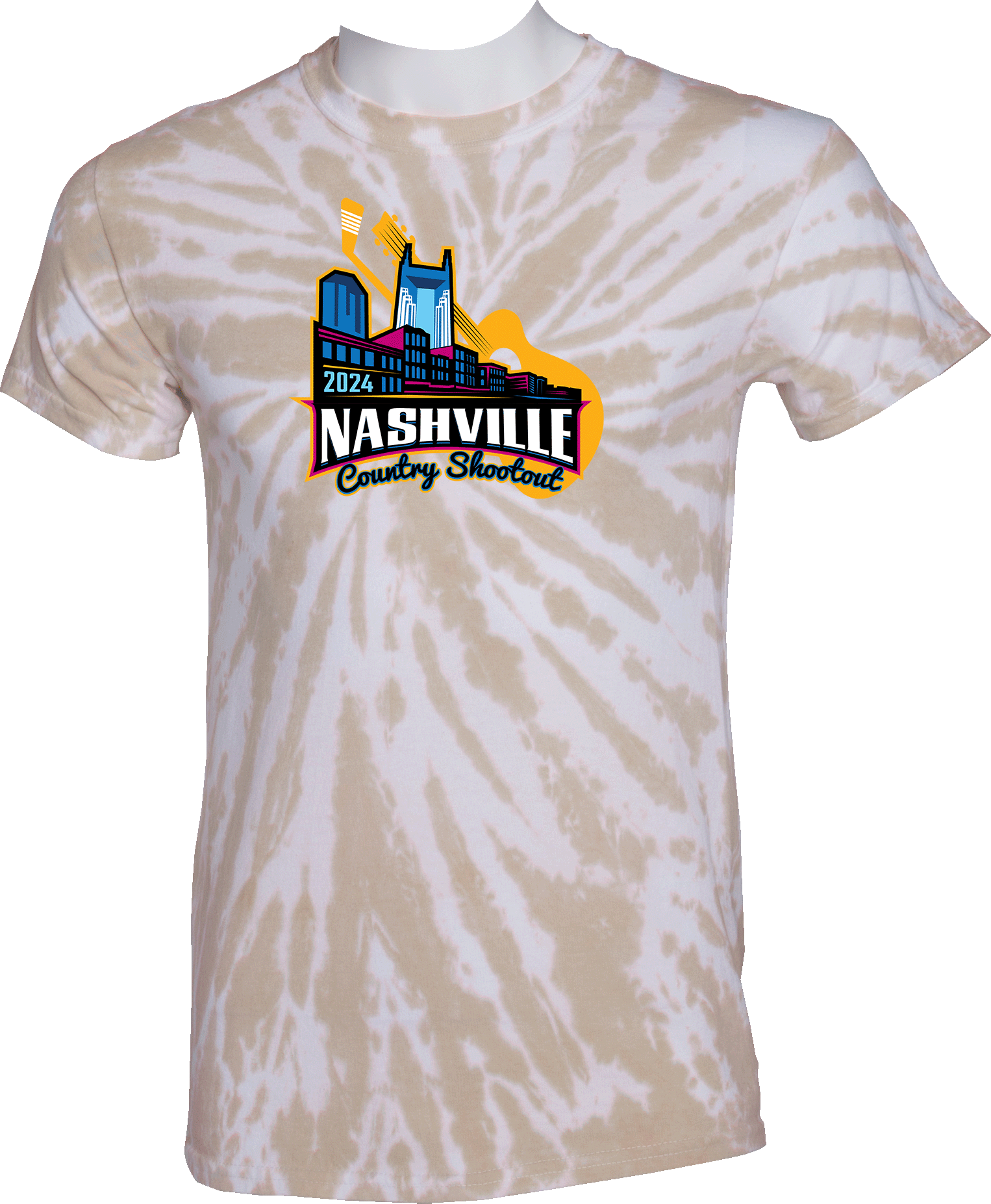 Tie-Dye Short Sleeves - 2024 Nashville Country Shootout