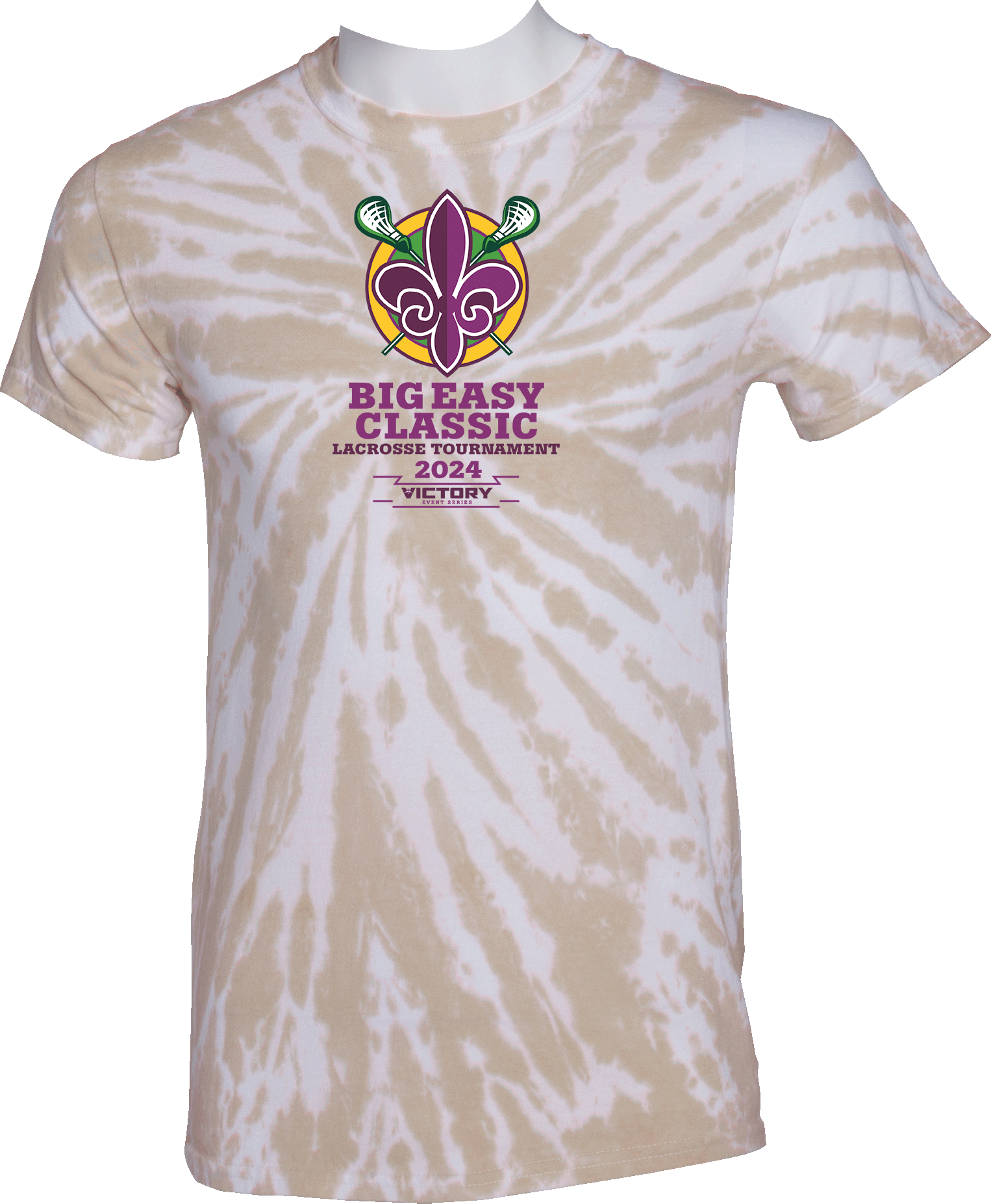 Tie-Dye Short Sleeves - 2024 Big Easy Classic