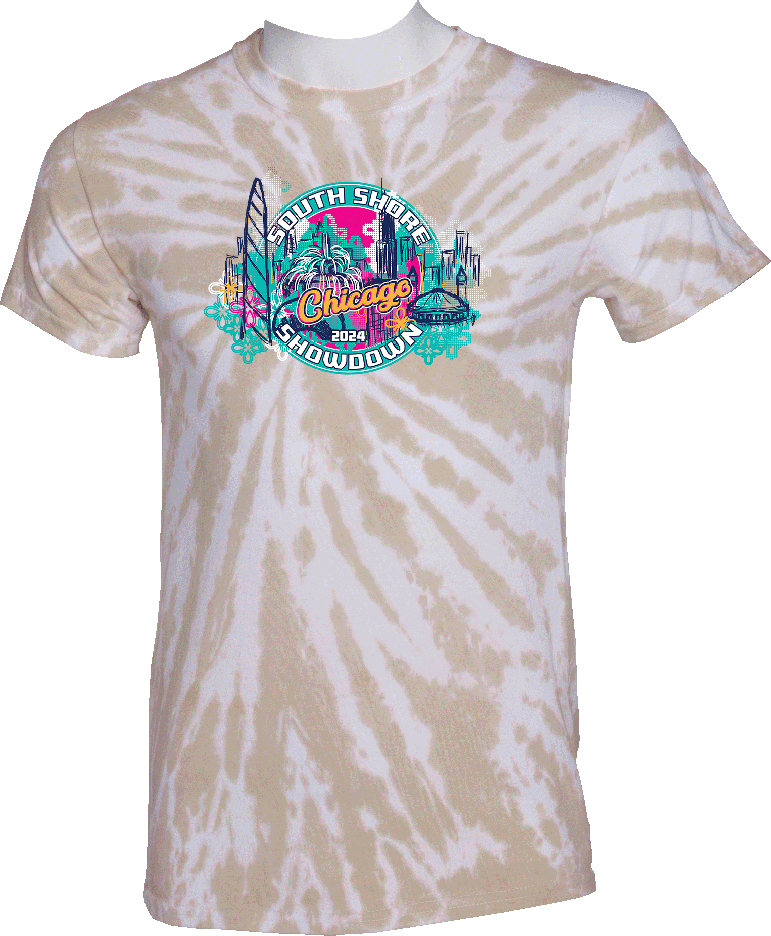 Tie-Dye Short Sleeves - 2024 South Shore Showdown