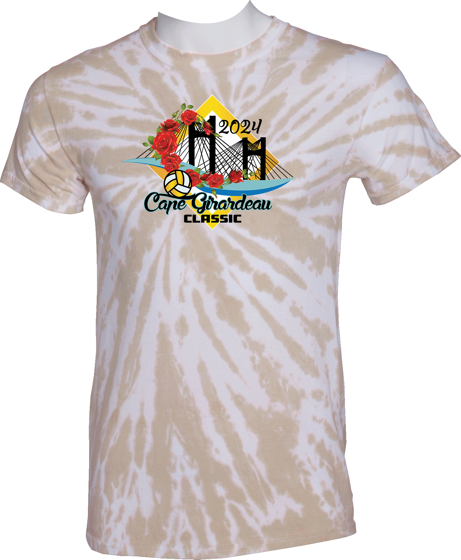 Tie-Dye Short Sleeves - 2024 Cape Girardeau Classic