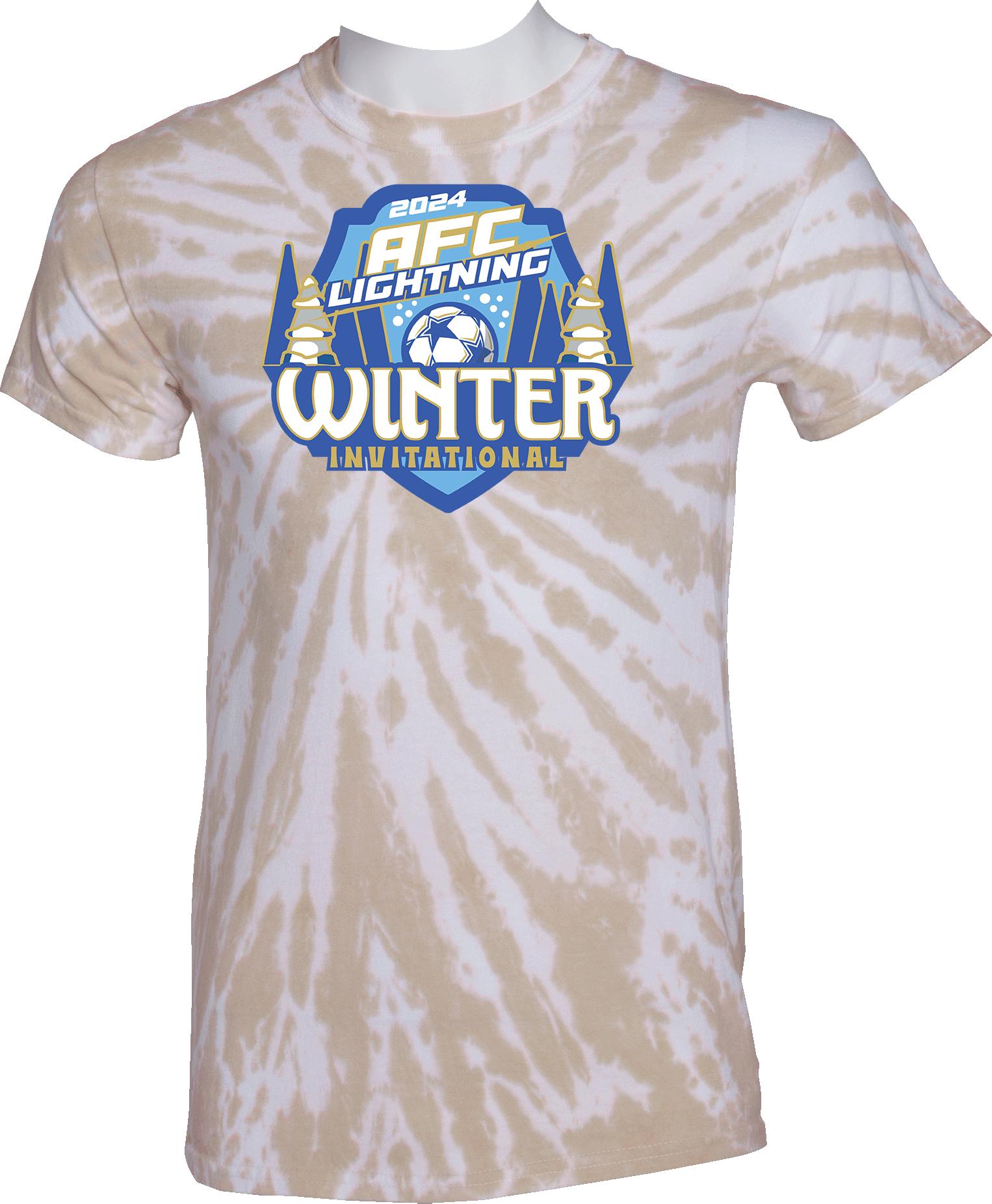 Tie-Dye Short Sleeves - 2024 AFC Lightning Winter Invitational