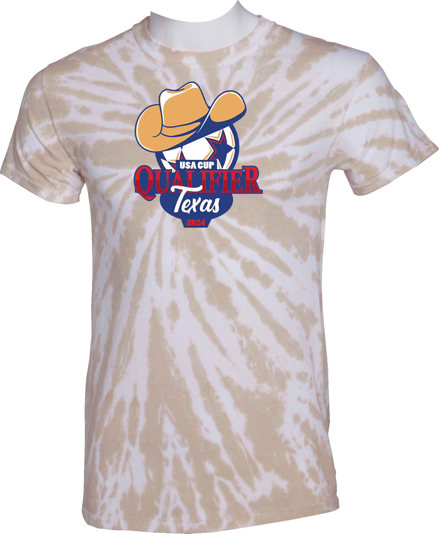 Tie-Dye Short Sleeves - 2024 USA CUP Qualifier Texas