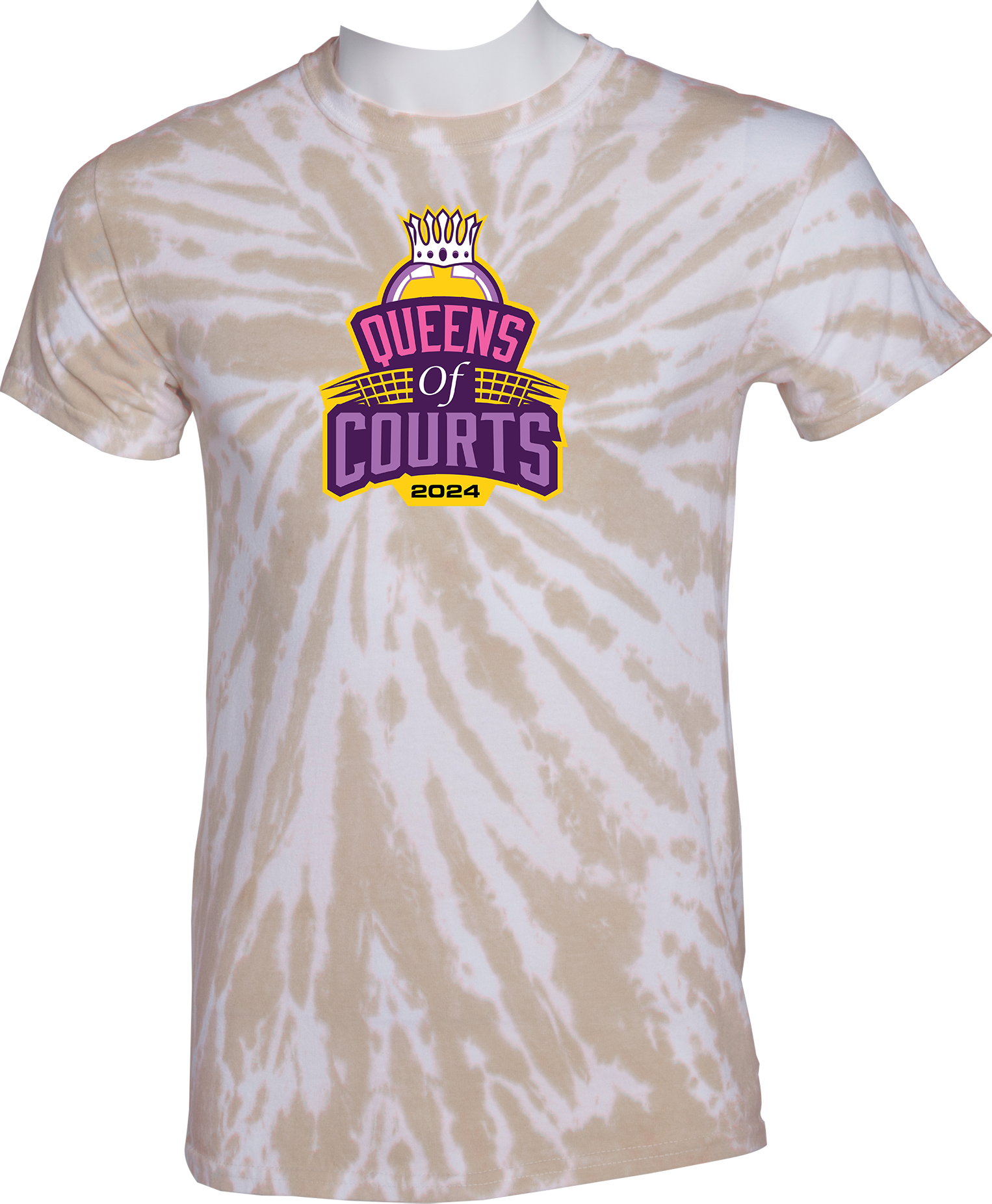 Tie-Dye Short Sleeves - 2024 Queens Of Courts