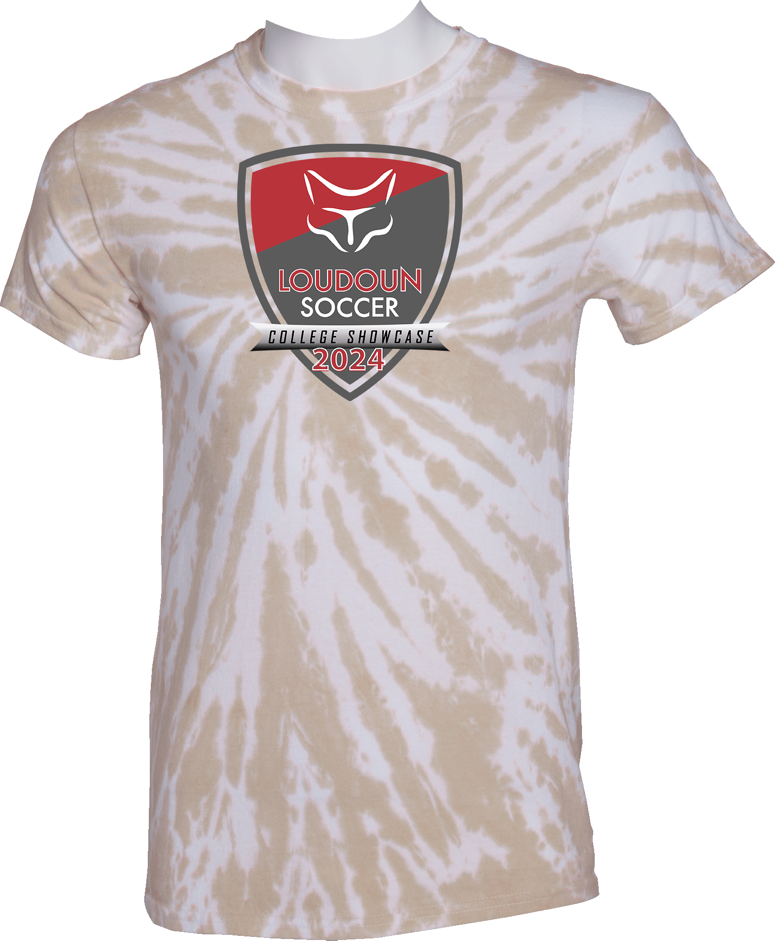 Tie-Dye Short Sleeves - 2024 Loudoun Soccer College Showcase
