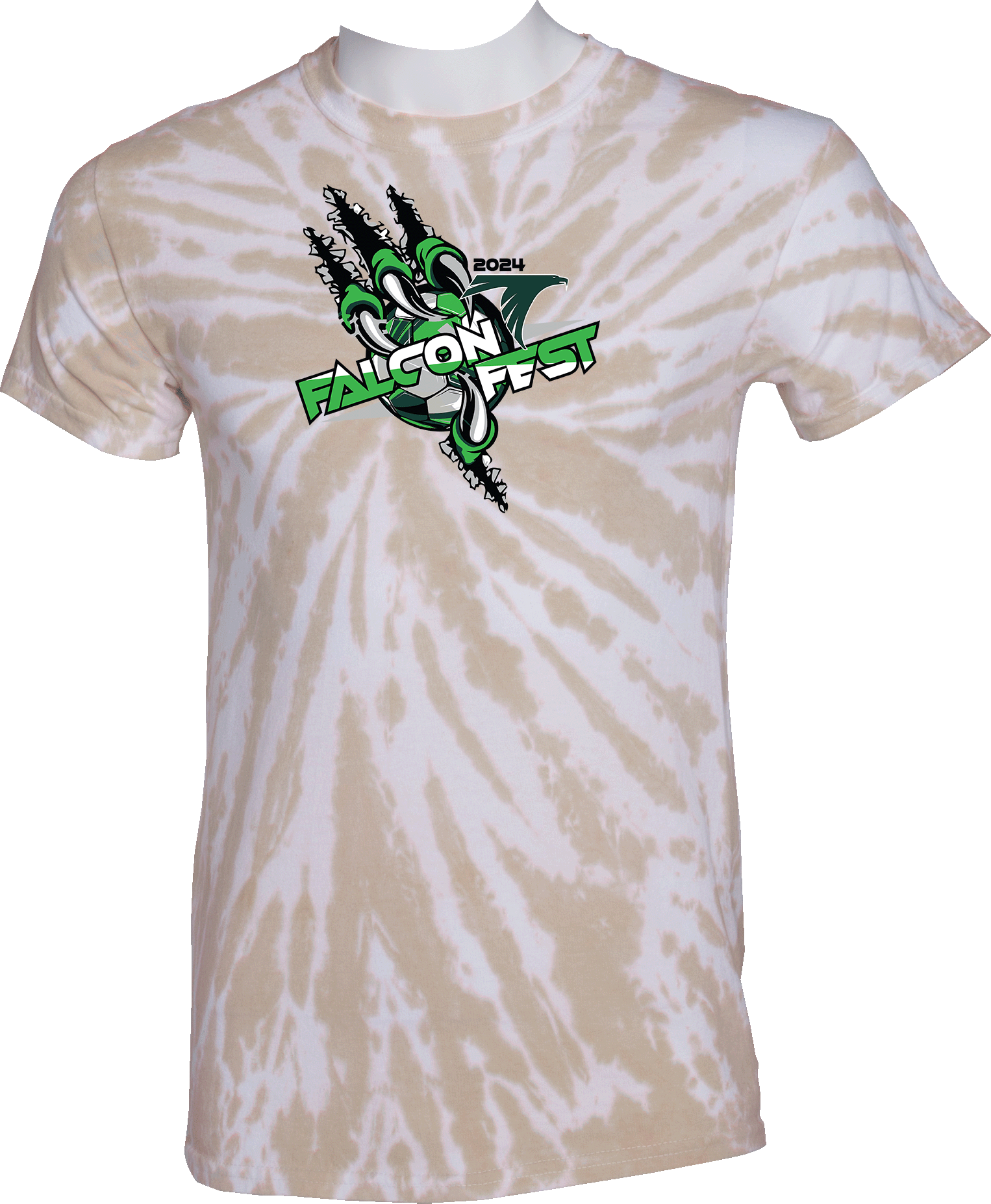 Tie-Dye Short Sleeves - 2024 Falcon Fest Soccer Tournament