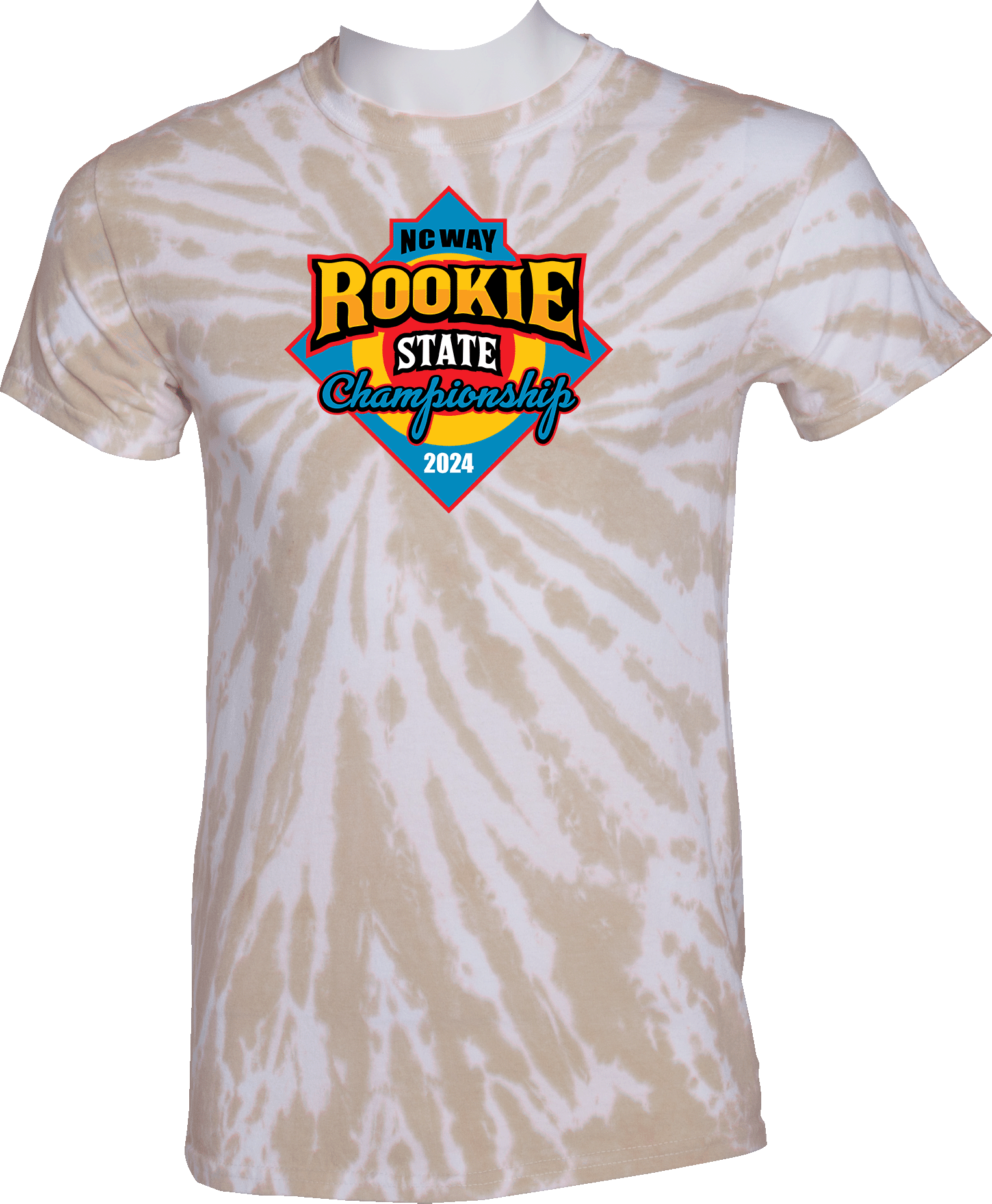 Tie-Dye Short Sleeves - 2024 NCWAY Rookie State Championship