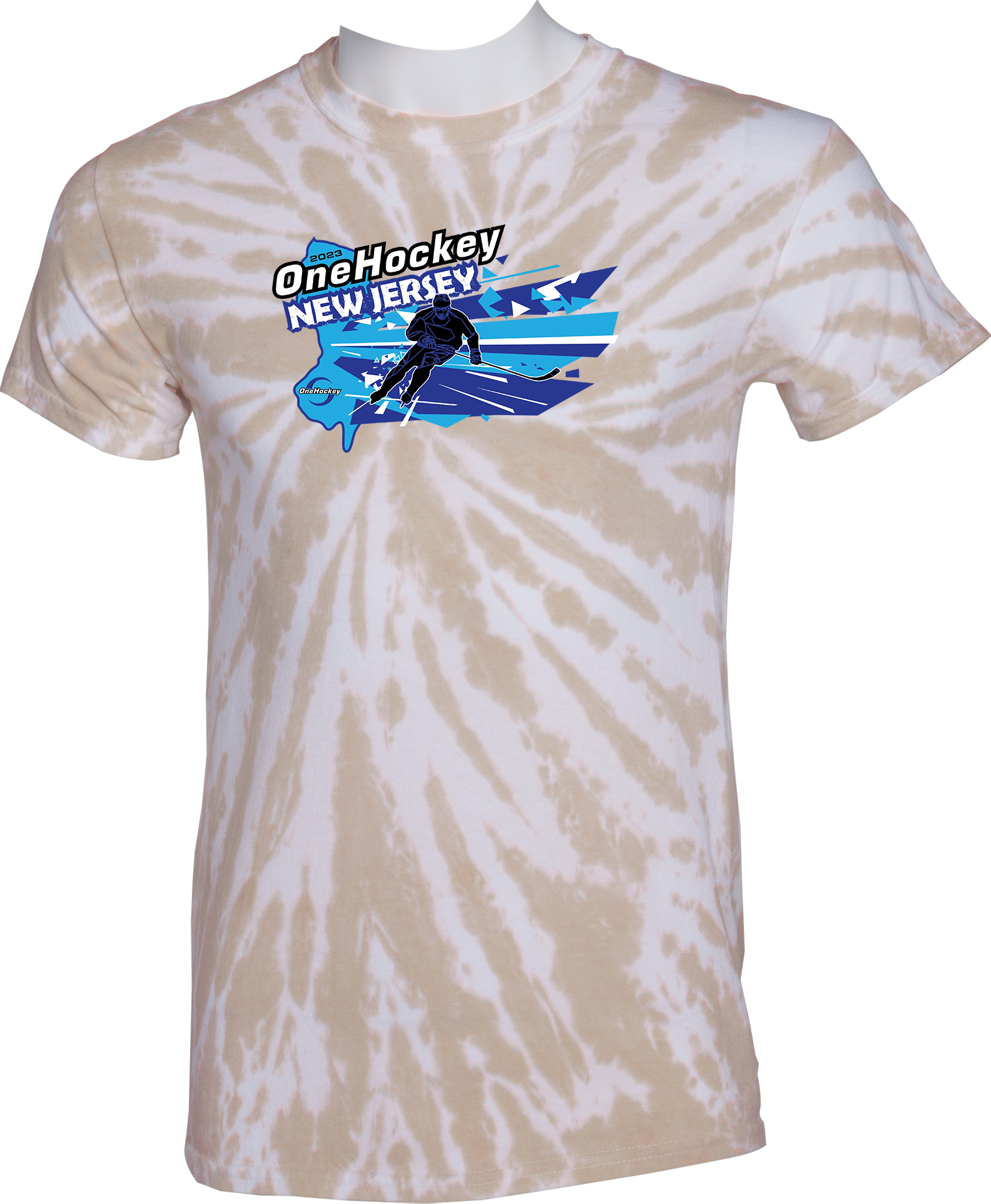 Tie-Dye Short Sleeves - 2023 OneHockey New Jersey