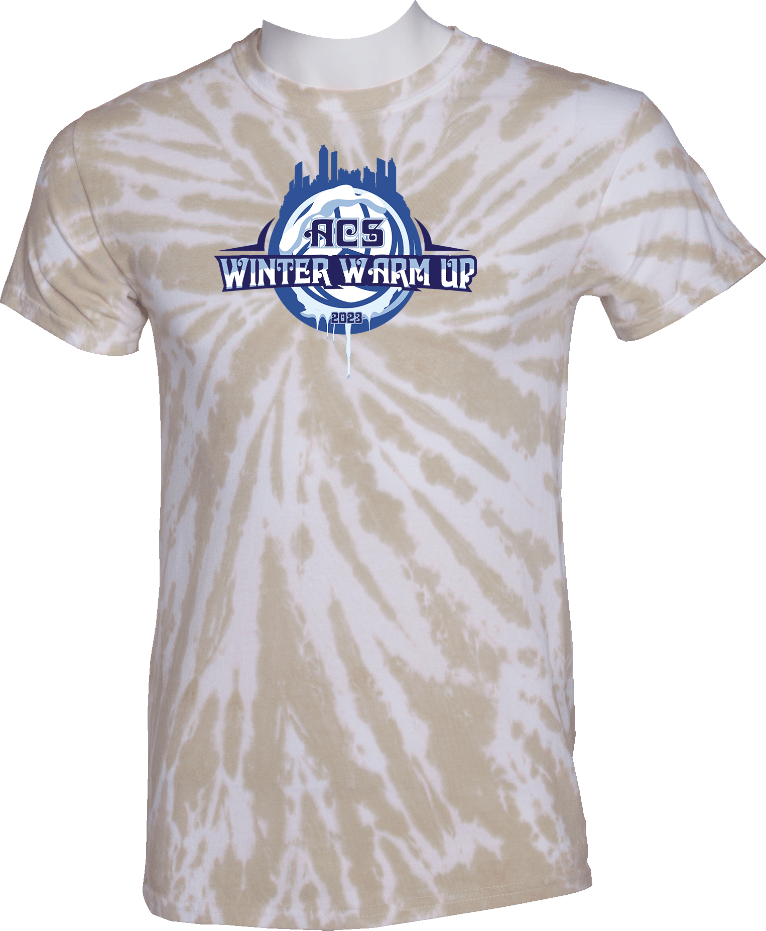 Tie-Dye Short Sleeves - 2023 ACS Winter Warm Up