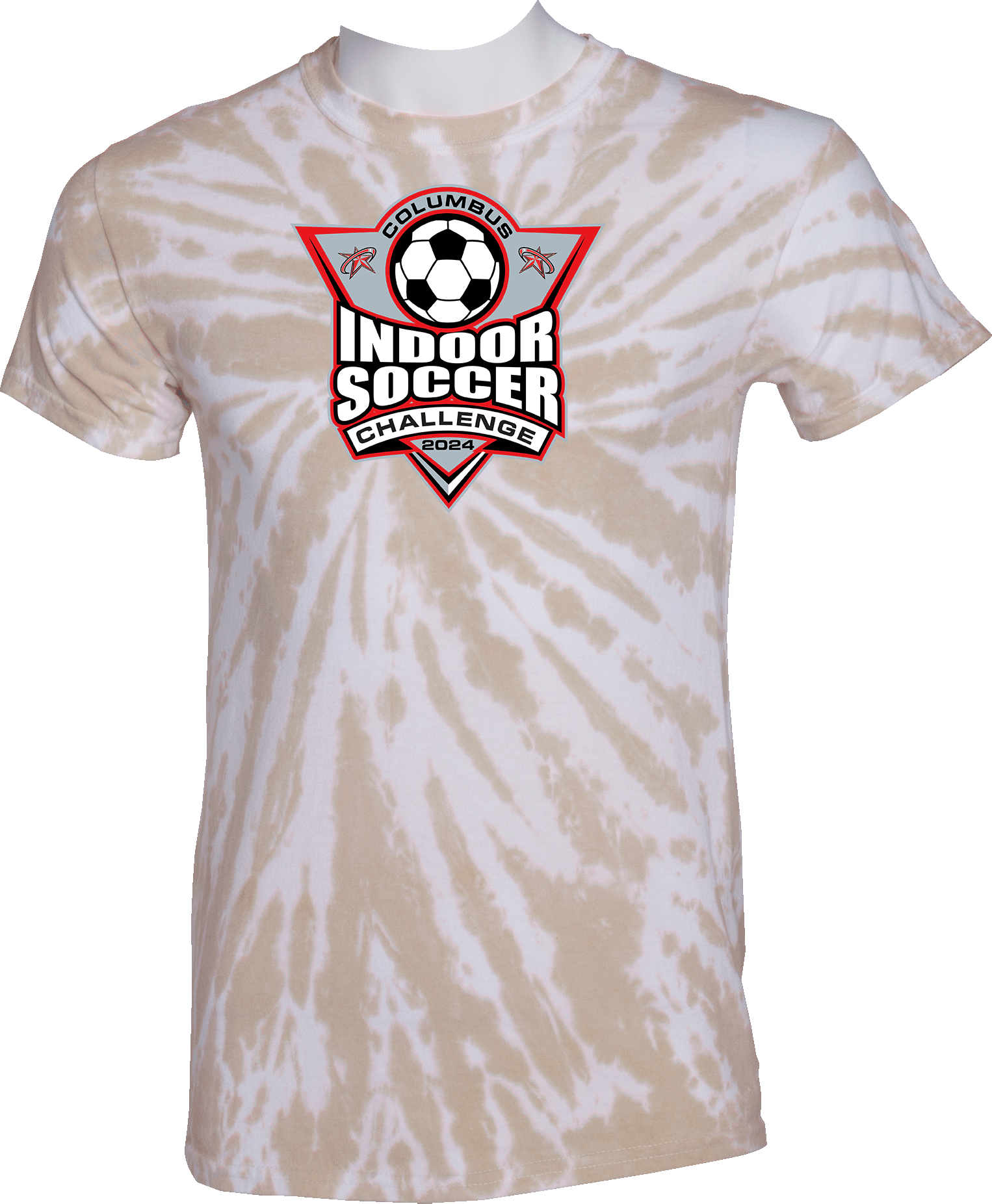 Tie-Dye Short Sleeves - 2024 Columbus Indoor Soccer Challenge