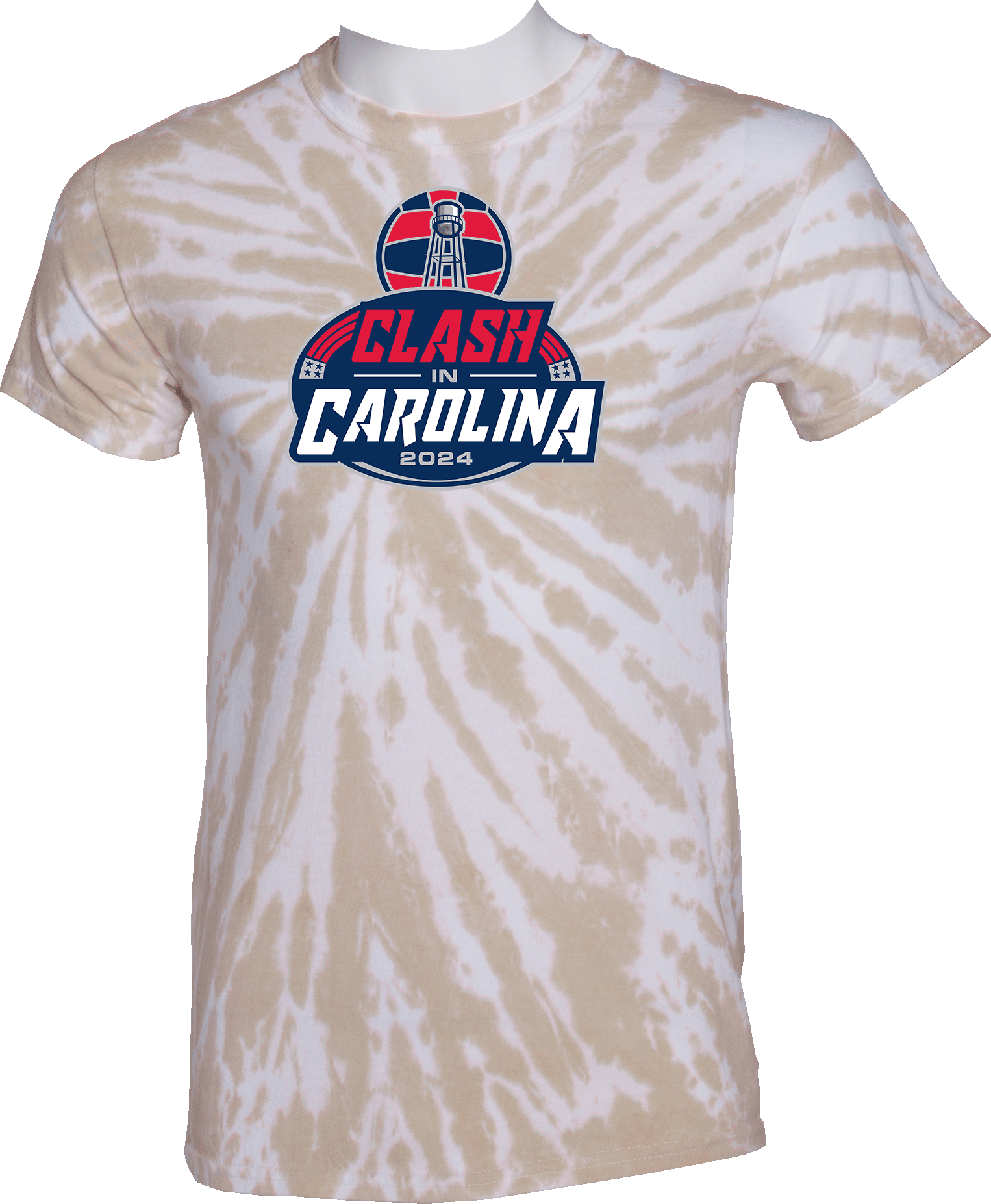 Tie-Dye Short Sleeves - 2024 Clash In Carolina