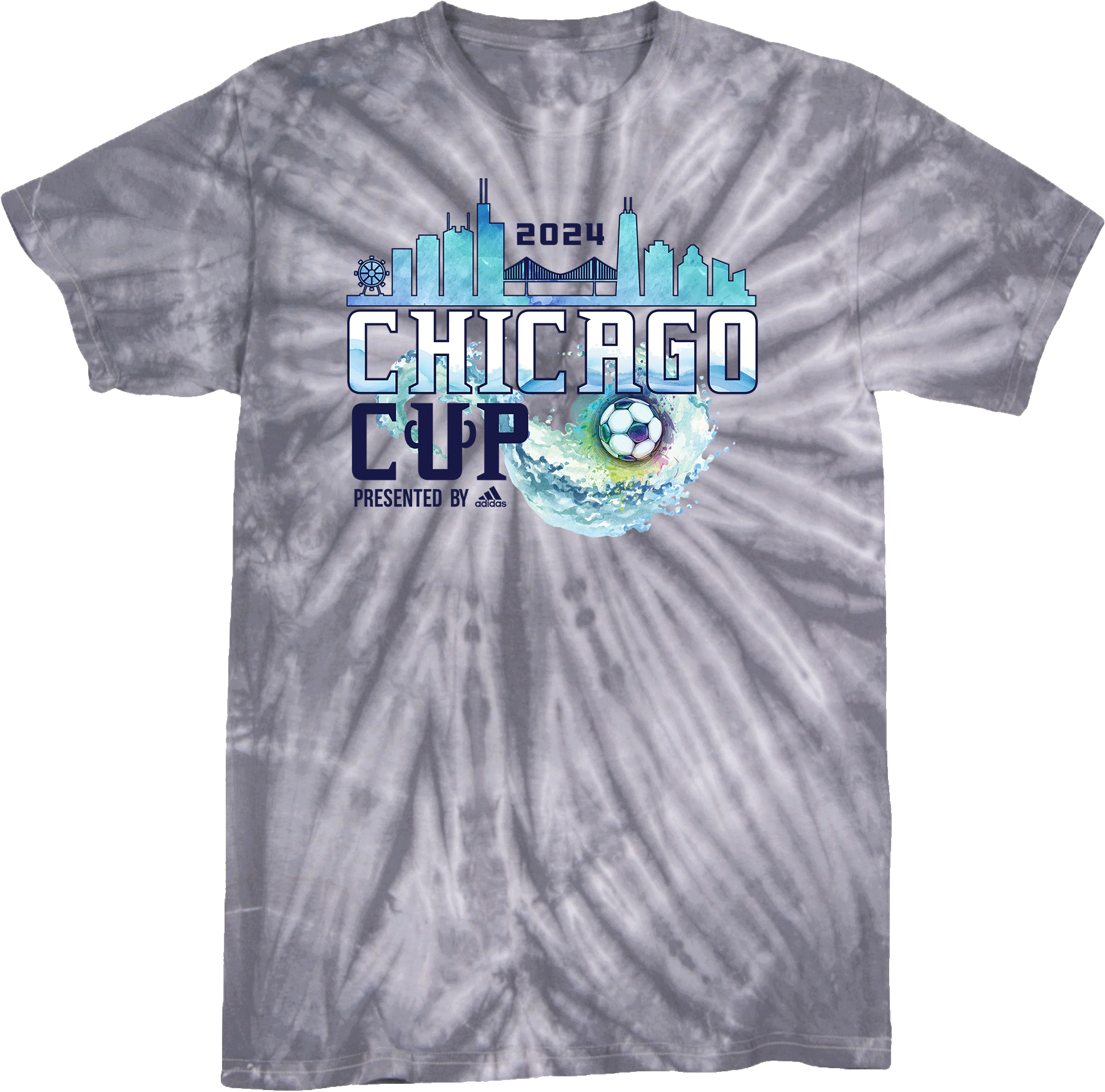 Tie-Dye Short Sleeves - 2024 Chicago Cup