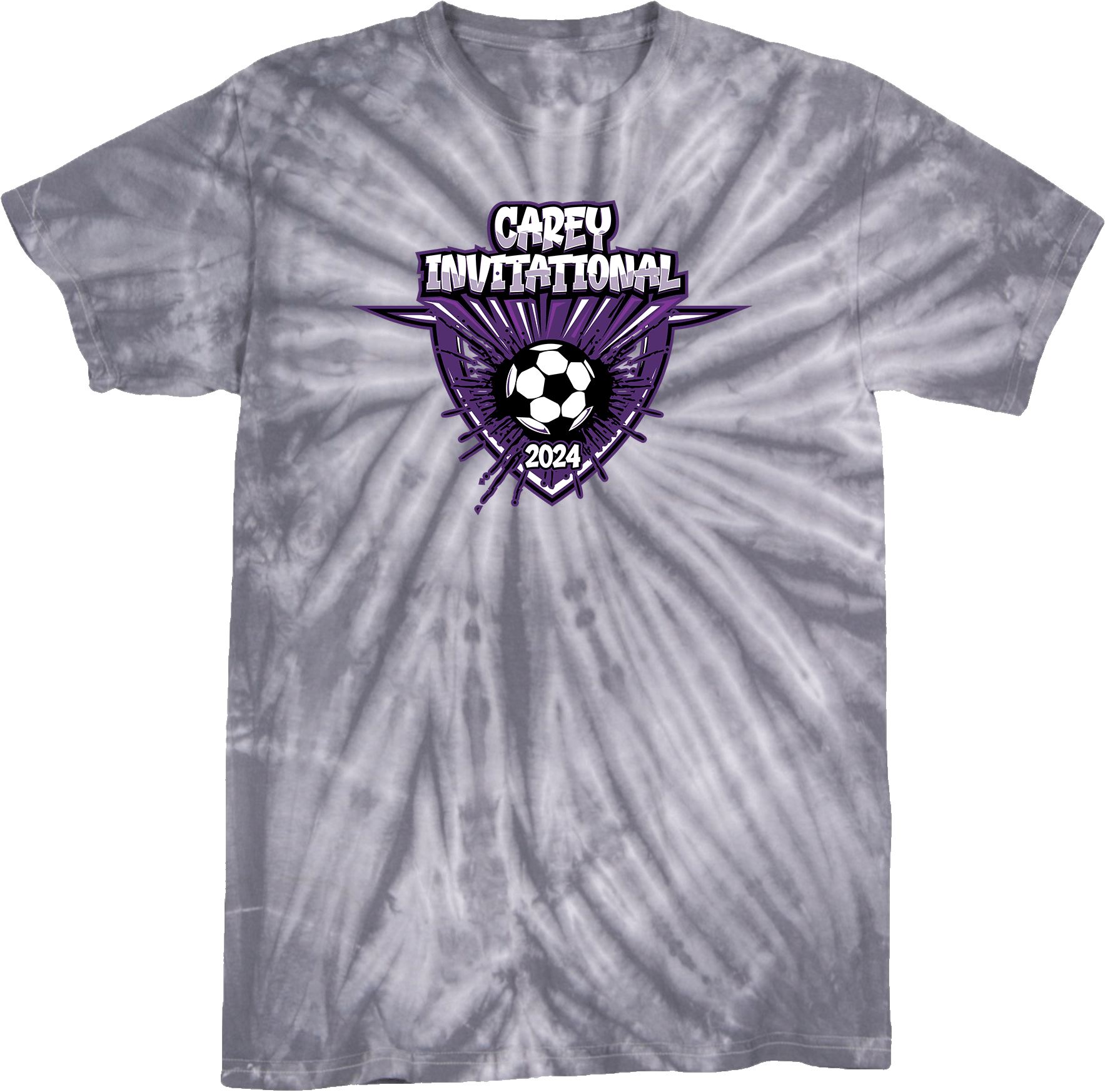 Tie-Dye Short Sleeves - 2024 Carey Invitational