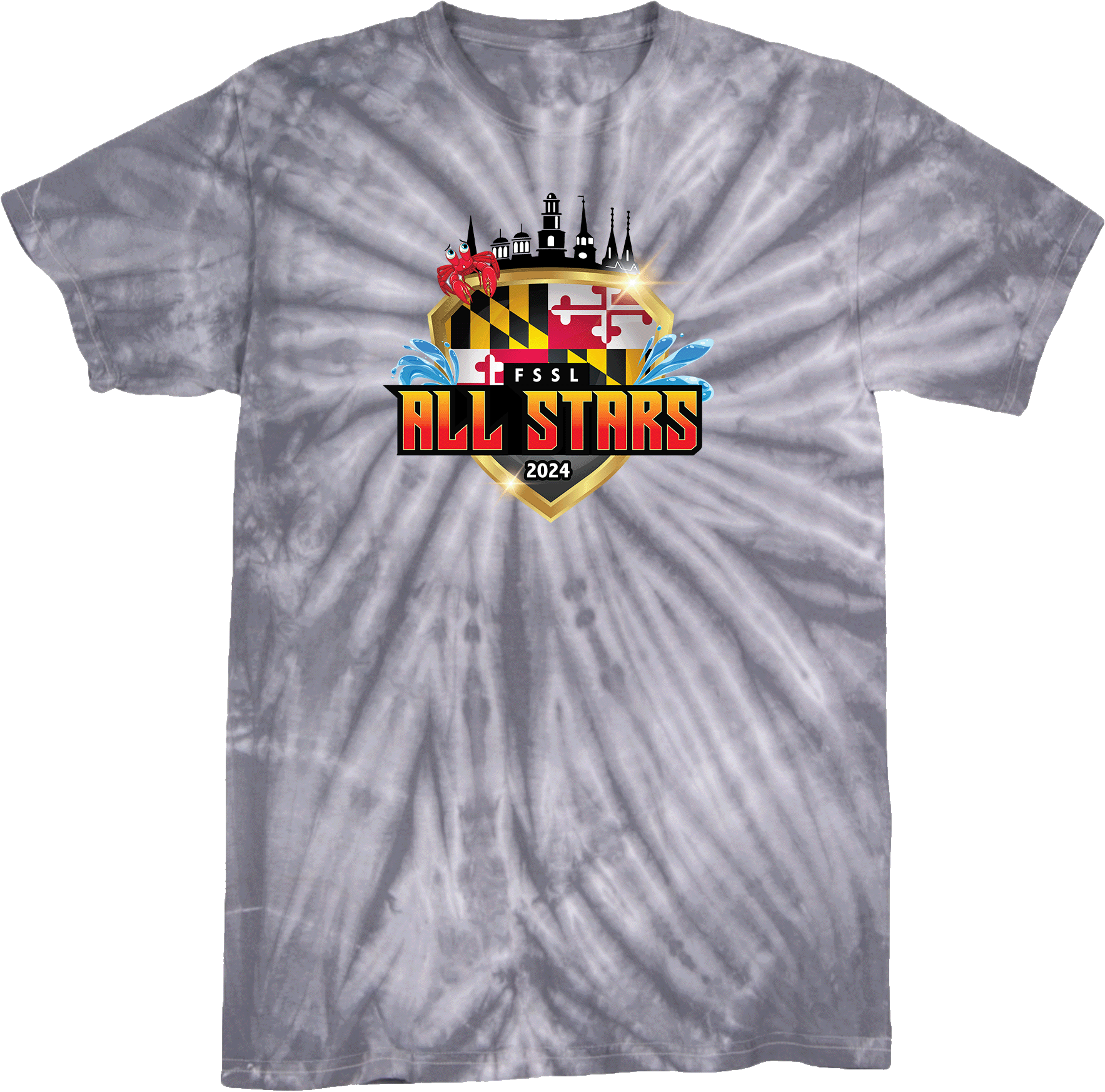 Tie-Dye Short Sleeves - 2024 FSSL All Stars Meet