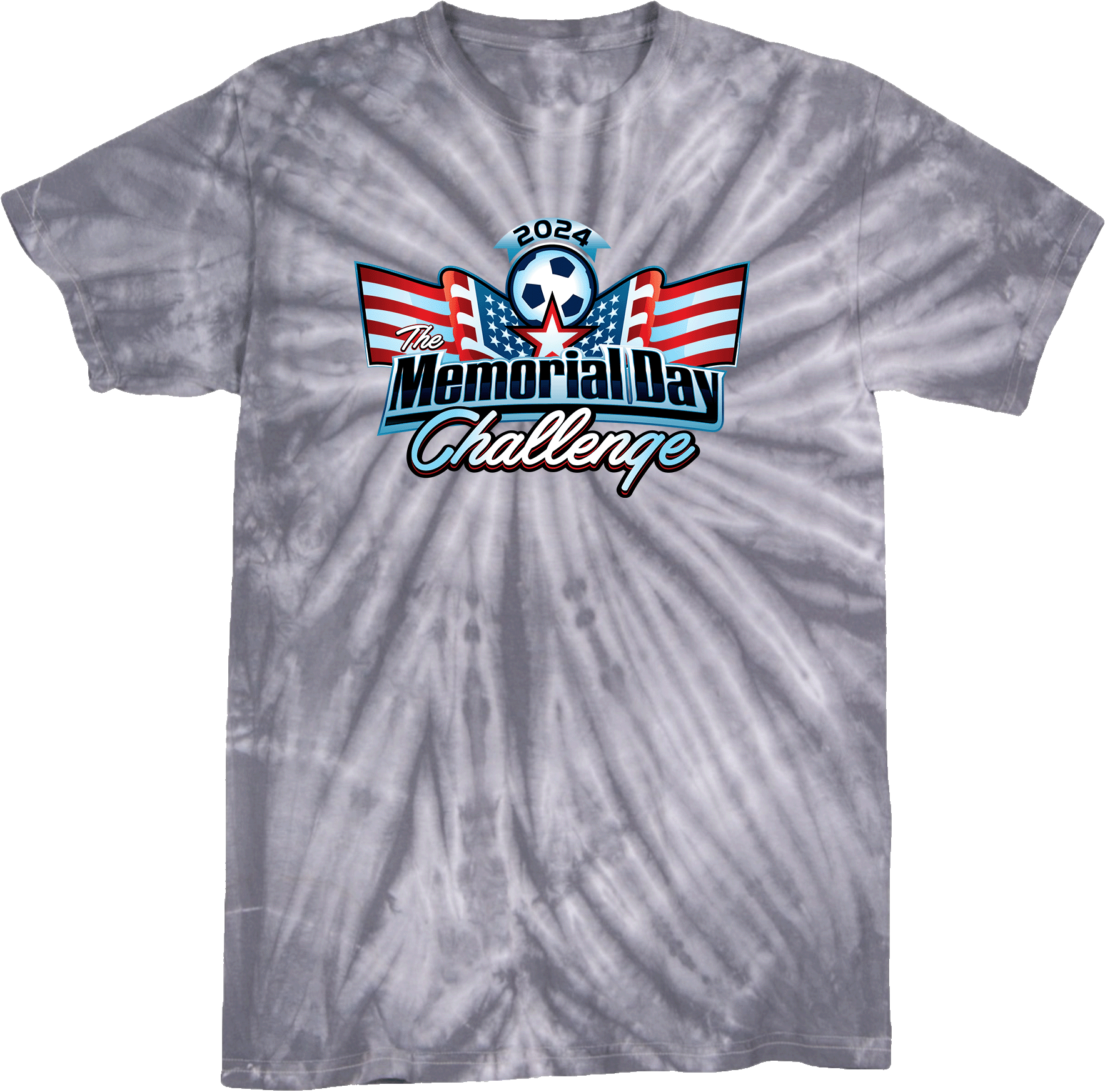 Tie-Dye Short Sleeves - 2024 The Memorial Day Challenge