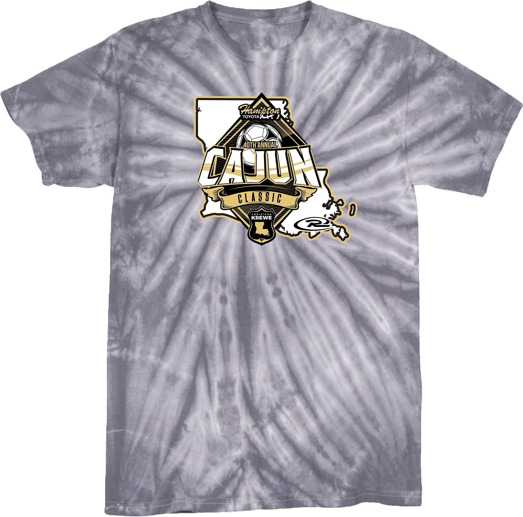 Tie-Dye Short Sleeves - 2024 40th Annual Cajun Classic