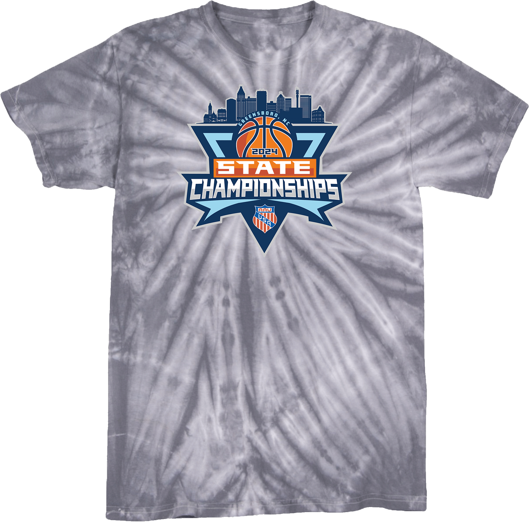 Tie-Dye Short Sleeves - 2024 AAU State Championships