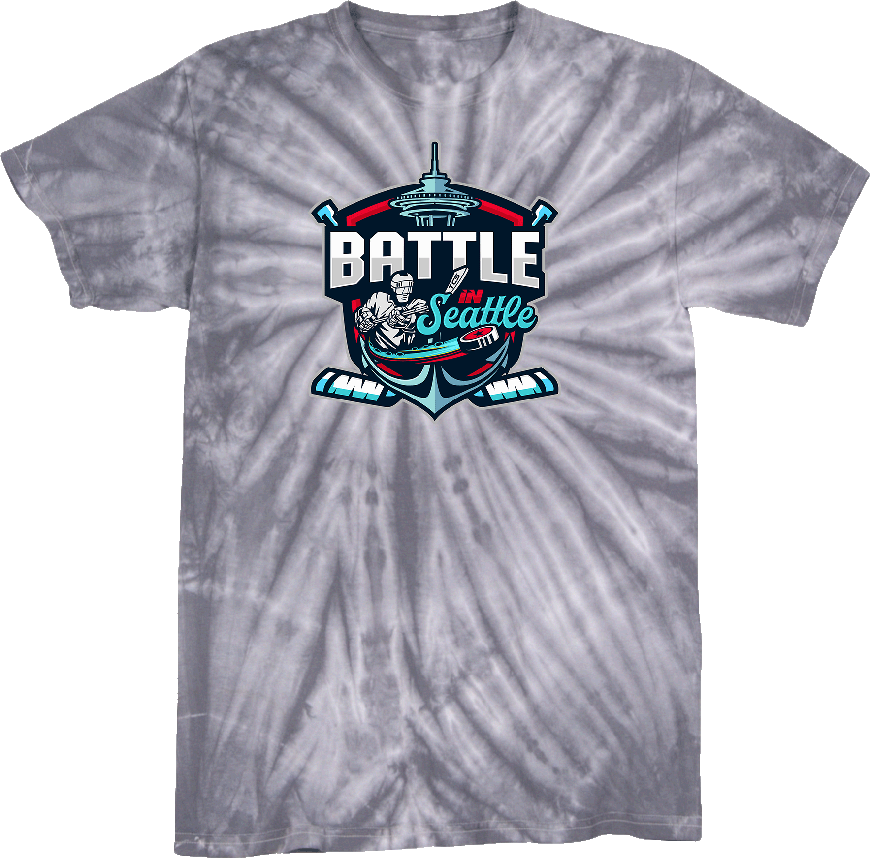 Tie-Dye Short Sleeves - 2024 Battle In Seattle