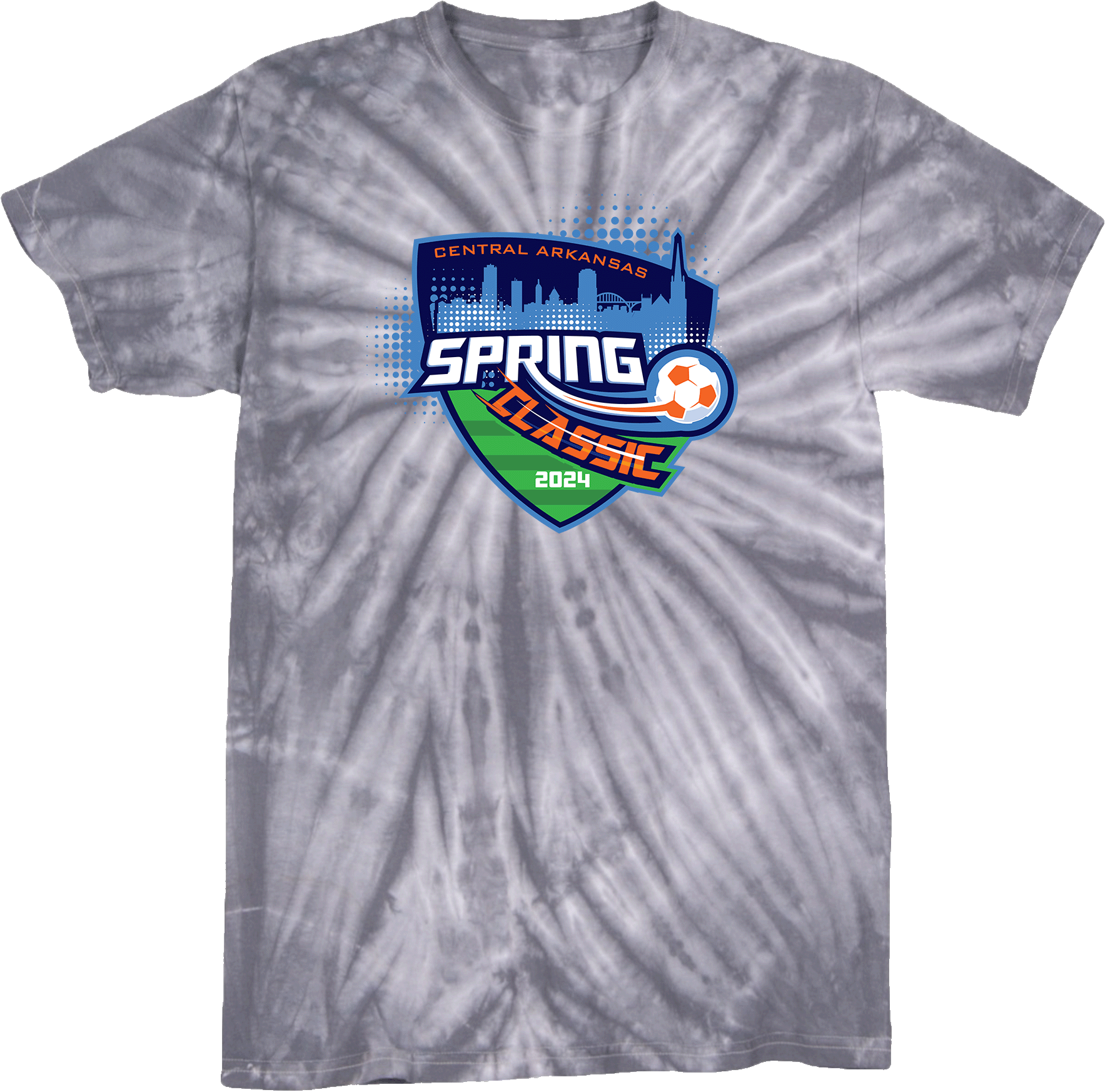 Tie-Dye Short Sleeves - 2024 Central Arkansas Spring Classic