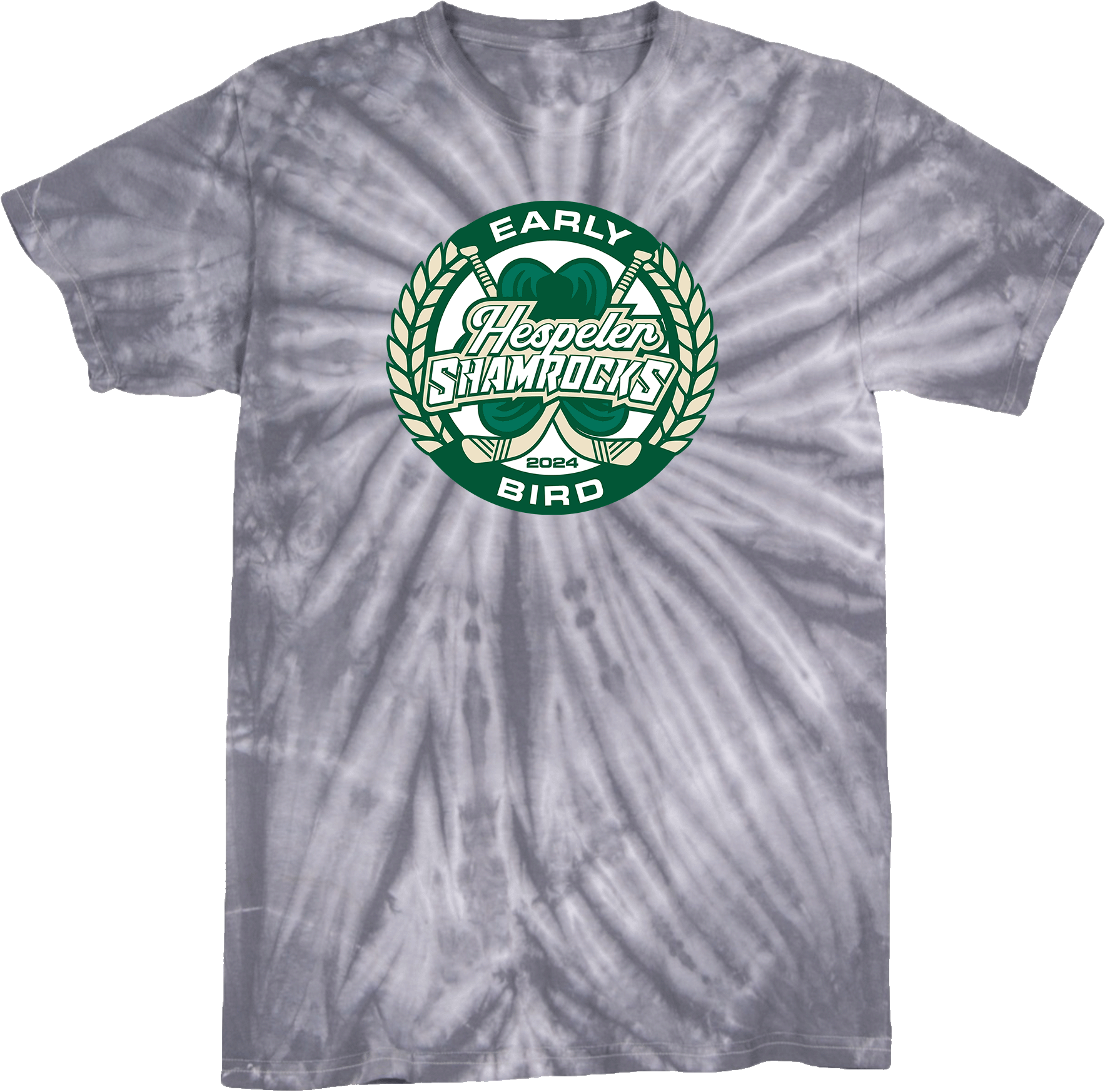 Tie-Dye Short Sleeves - 2024 Hespeler Shamrocks Early Bird