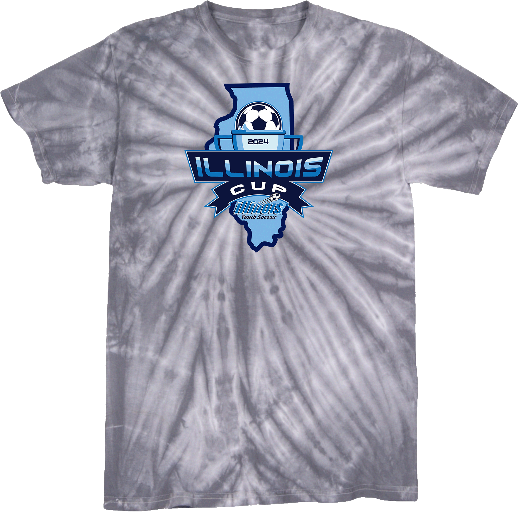 Tie-Dye Short Sleeves - 2024 USYS Illinois Cup