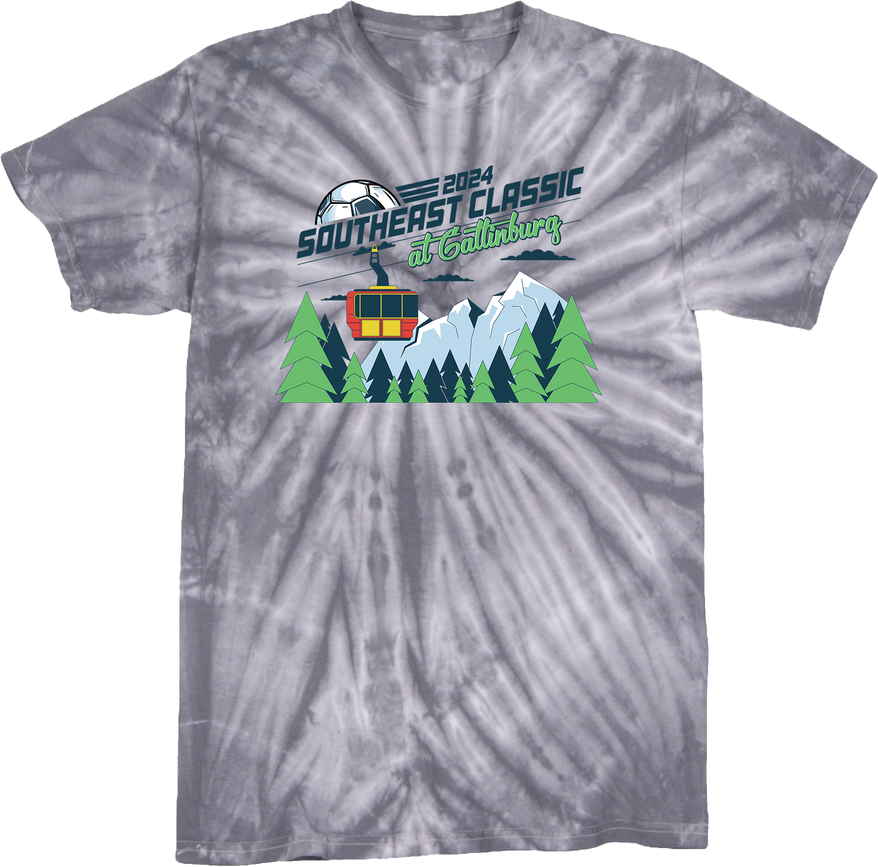 Tie-Dye Short Sleeves - 2024 Southeast Classic At Gatlinburg