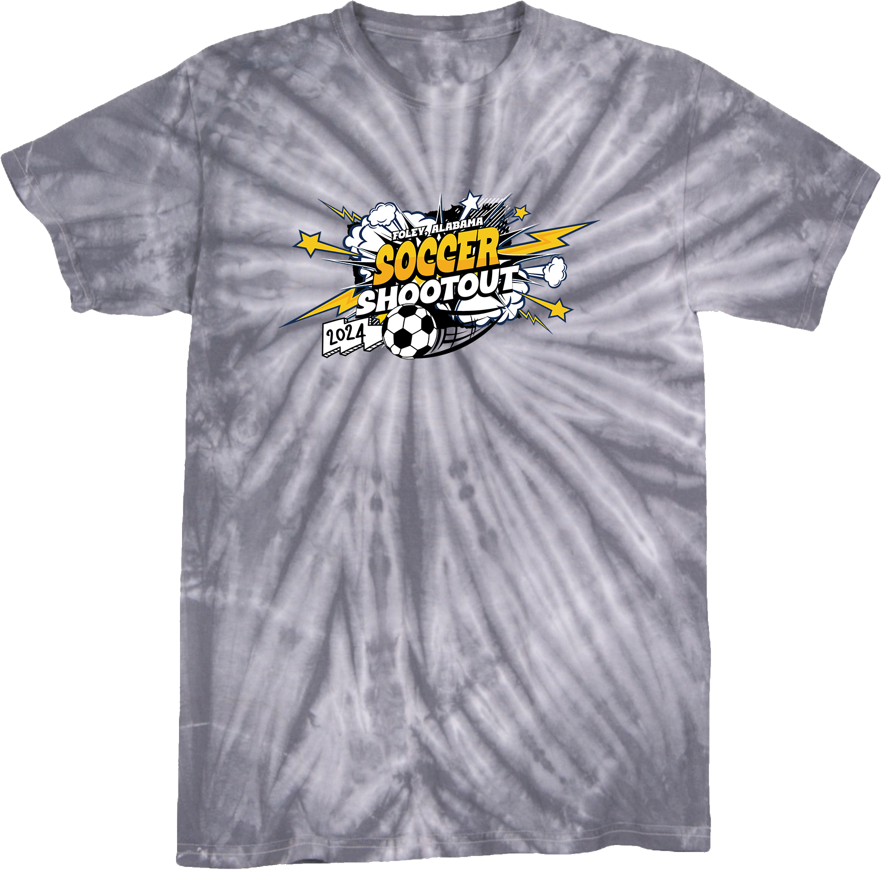 Tie-Dye Short Sleeves - 2024 PBFC Soccer Shootout