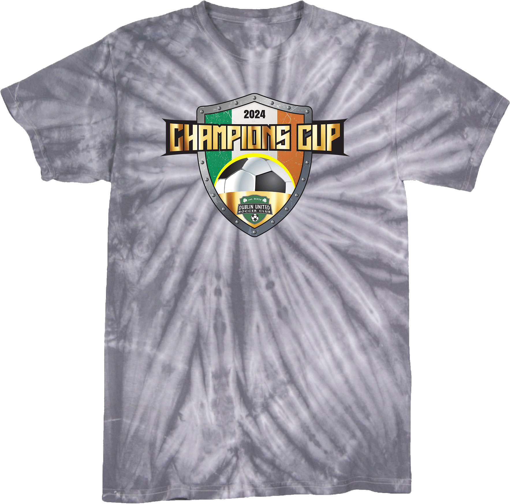 Tie-Dye Short Sleeves - 2024 Dublin United Champions Cup