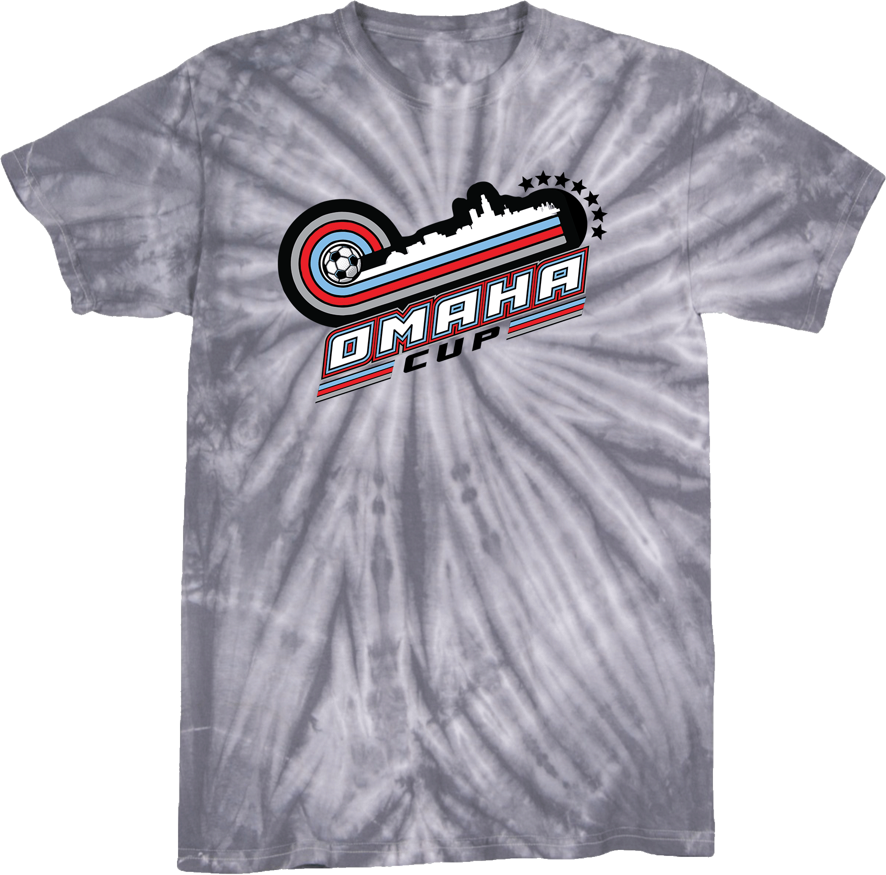 Tie-Dye Short Sleeves - 2024 Omaha Cup